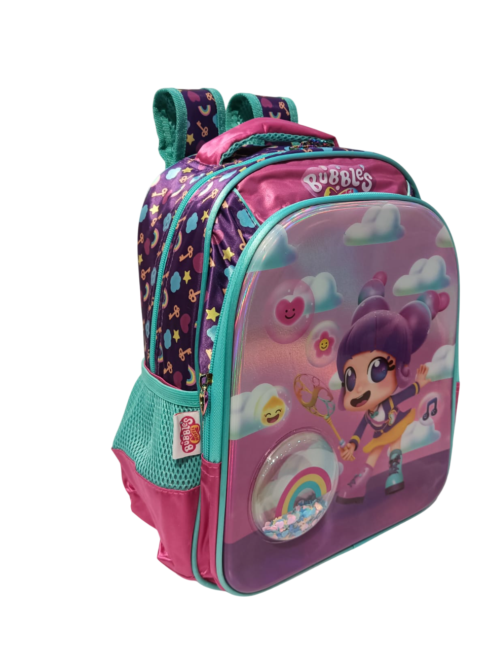 MOCHILA KINDER 3D MOD.03127-BH502K32B BUBBLES FOTORAMA