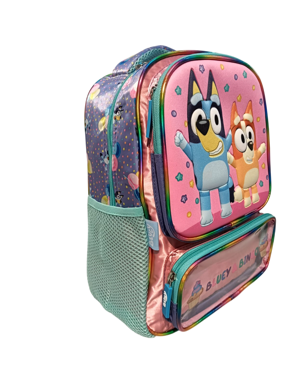 MOCHILA KINDER 3D MOD.03151-BL503K37BP BLUEY RUZ