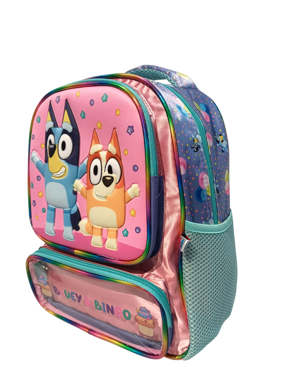 MOCHILA KINDER 3D MOD.03151-BL503K37BP BLUEY RUZ