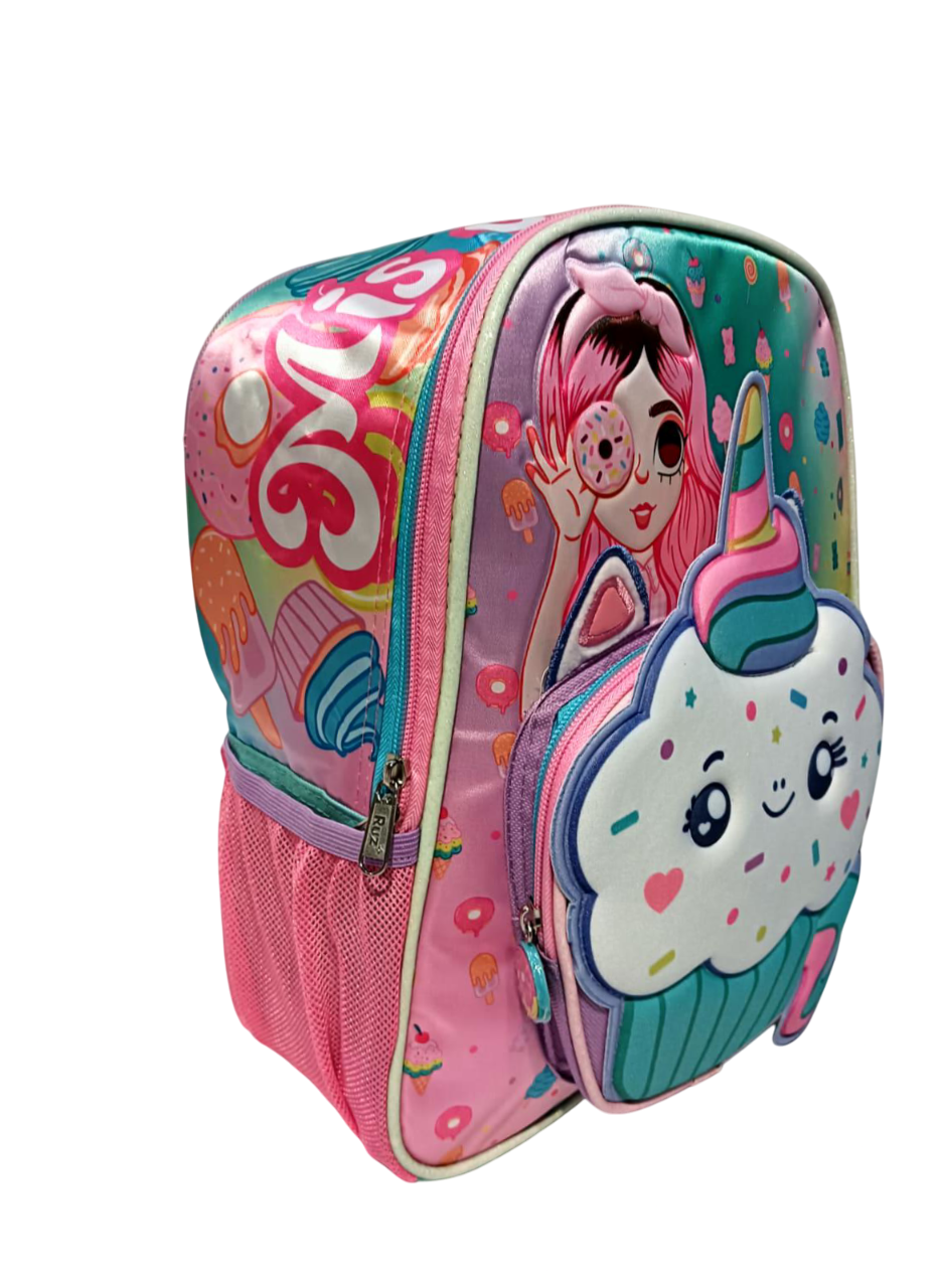 MOCHILA KINDER MOD.182690 MIS PASTELITOS RUZ