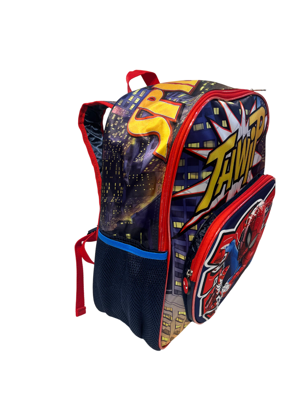 MOCHILA PRIMARIA MOD.184968 SPIDER-MAN CON LUZ RUZ