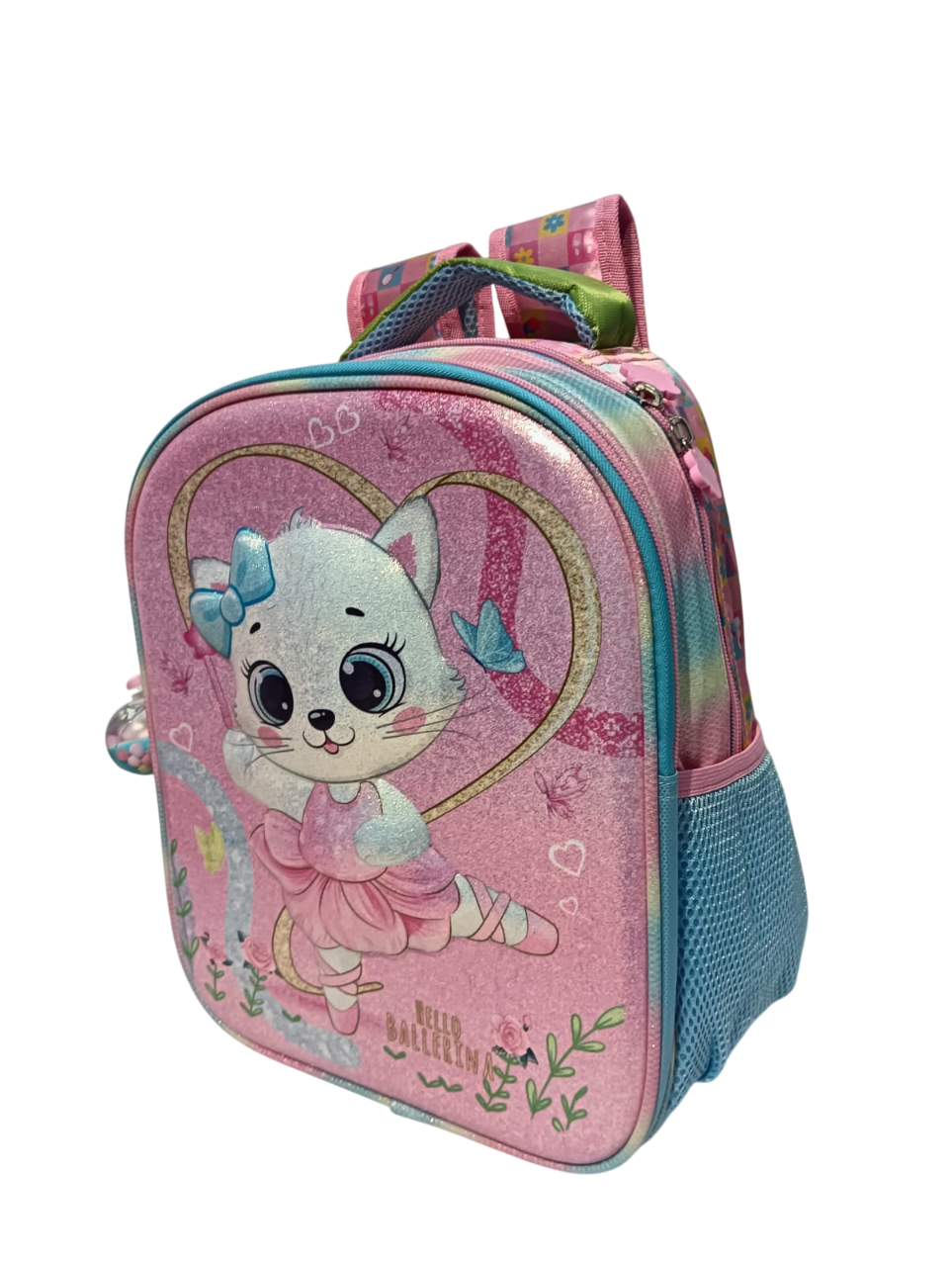 MOCHILA KINDER 3D MOD.GC23072-2 GATITA BAILARINA GARCO