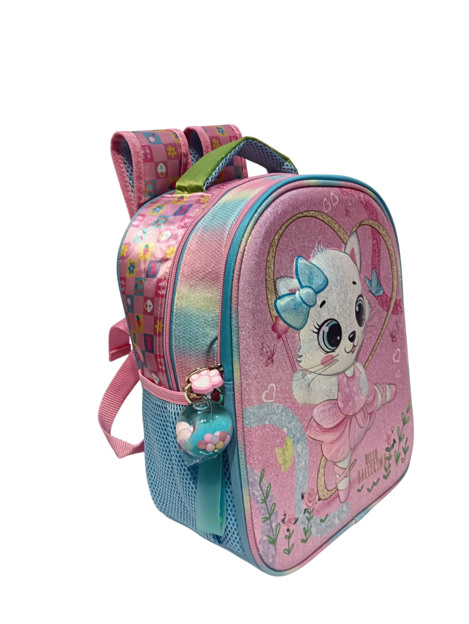 MOCHILA KINDER 3D MOD.GC23072-2 GATITA BAILARINA GARCO