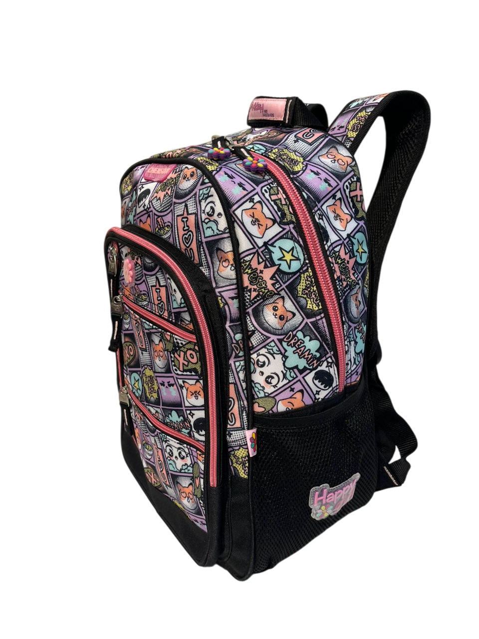 MOCHILA PRIMARIA MOD.HG66532-U ESTAMPADO DE GATITO CHENSON