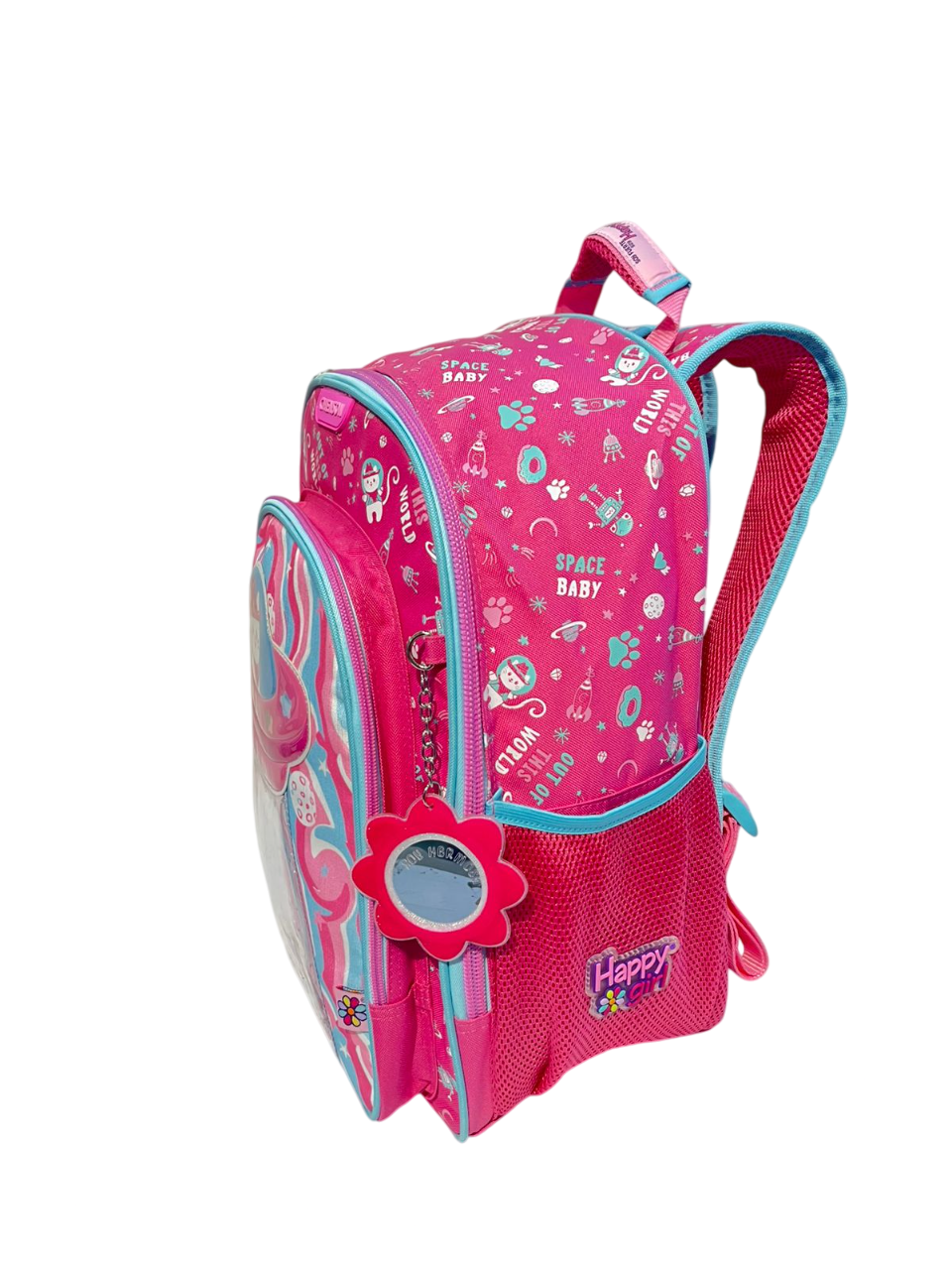 MOCHILA PRIMARIA MOD.HG70157-P GATITO ESPACIAL CHENSON