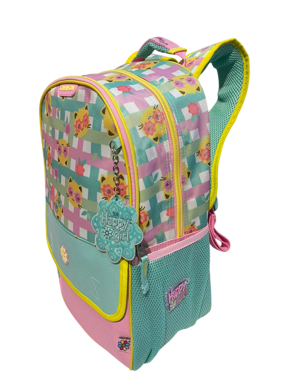 MOCHILA PRIMARIA MOD.HG70706-P GATITO CHENSON