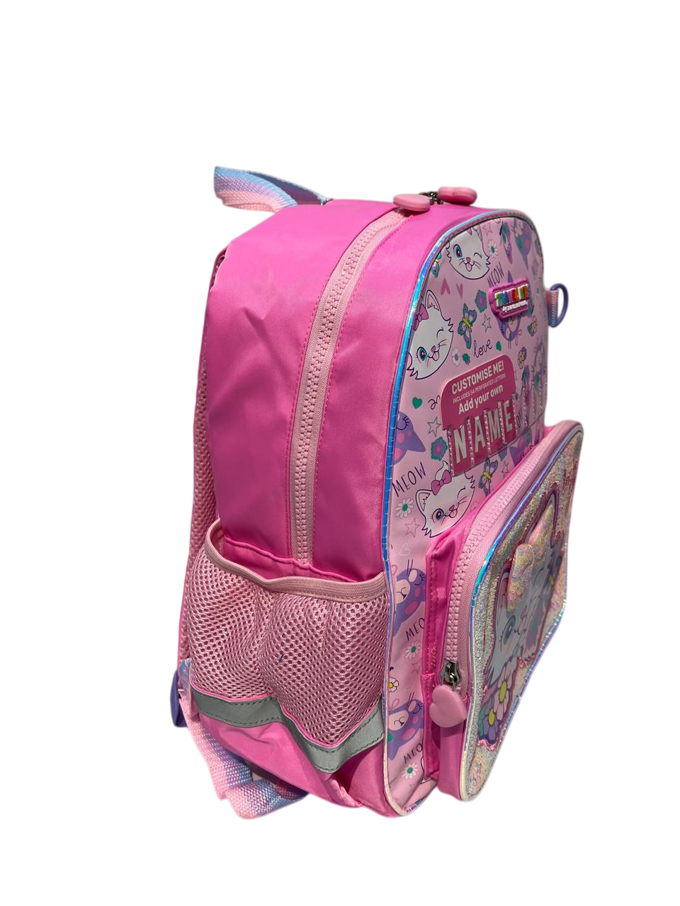 MOCHILA KINDER TRAVEL KIDS MOD.TRKD-SB046-G GATITO