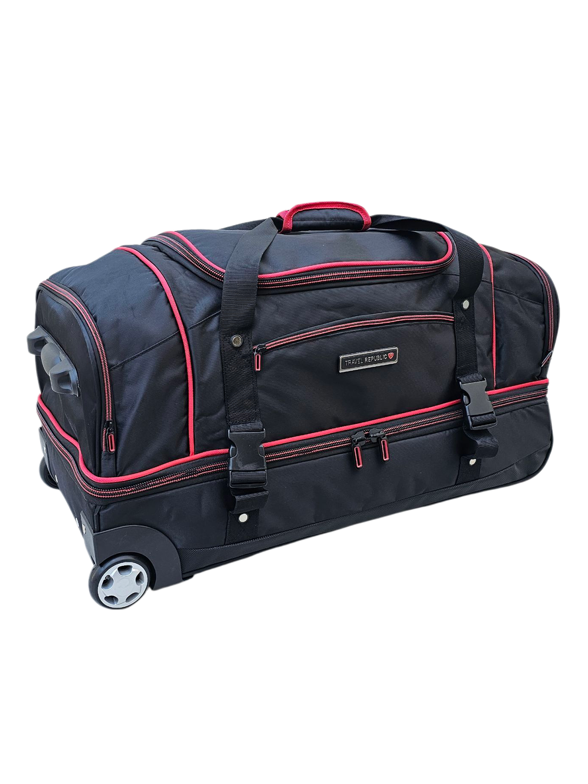 MALETA CON LLANTAS TRAVEL REPUBLIC Mod TR-TB-6533 NEGRO