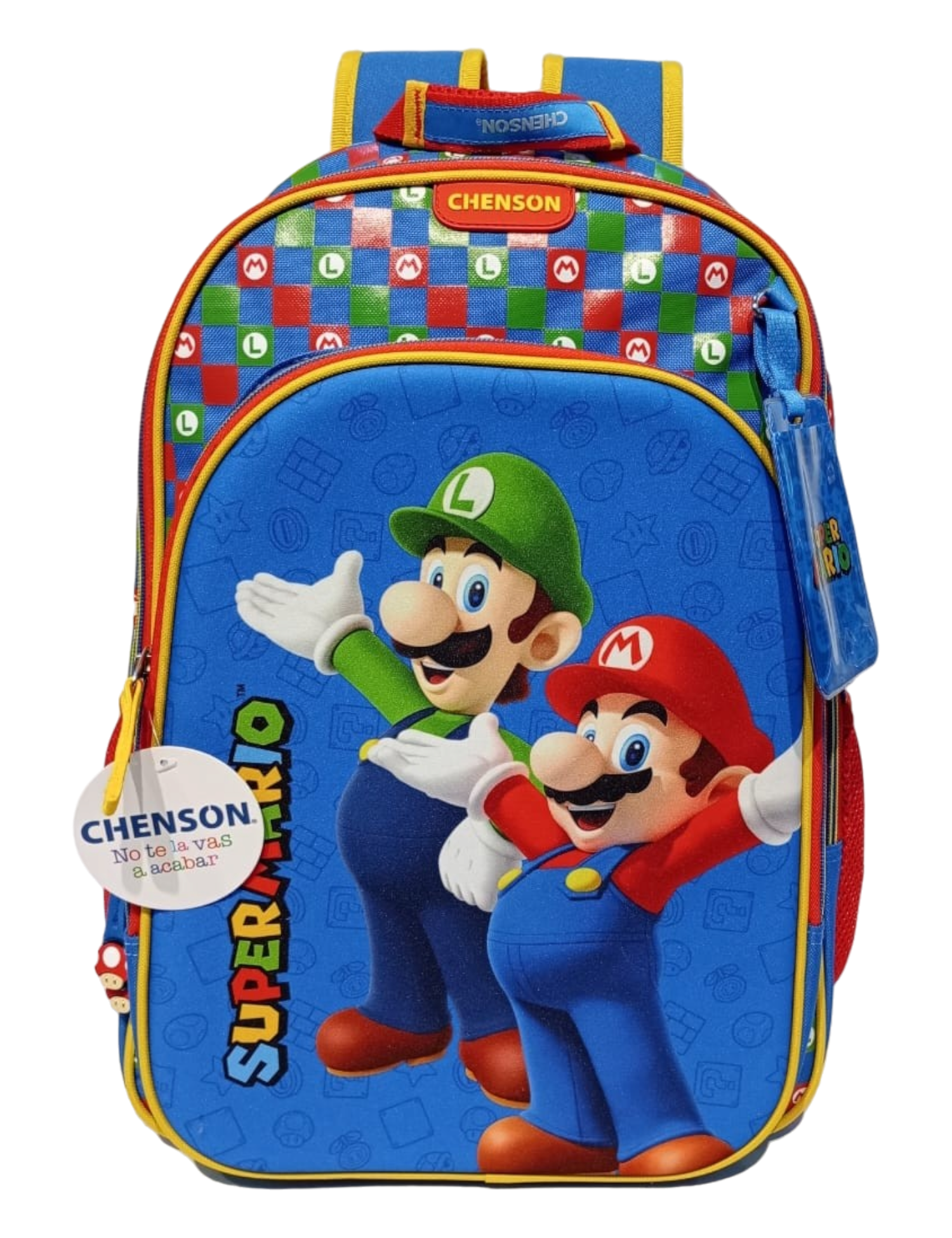 MOCHILA PRIMARIA 3D MOD. MB65967-9 SUPER MARIO BROS ARMIN