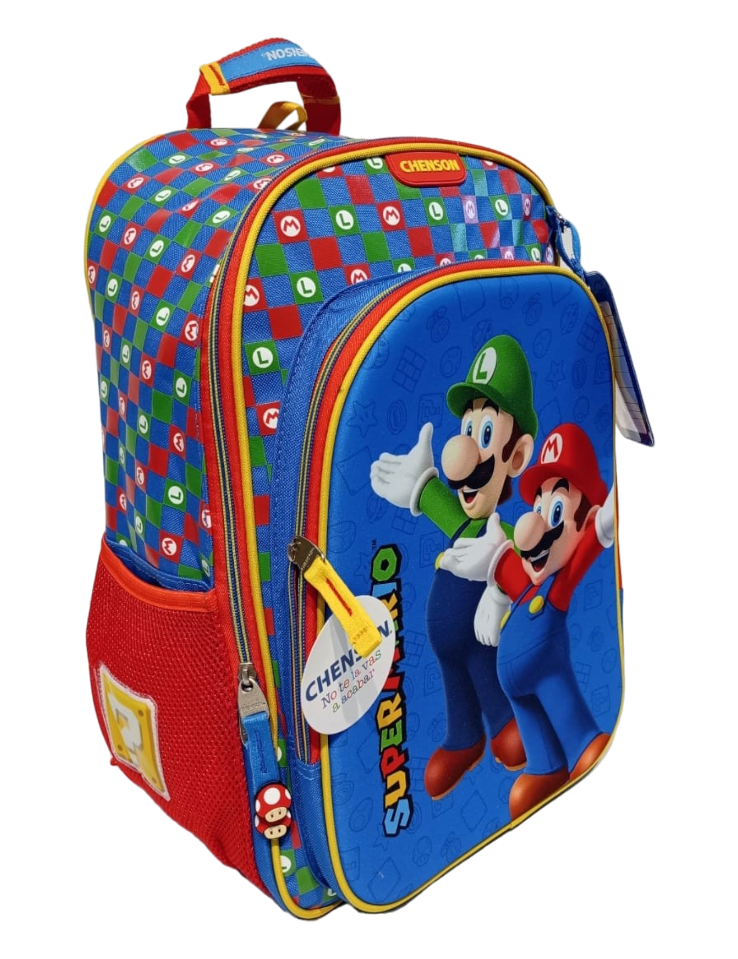 MOCHILA PRIMARIA 3D MOD. MB65967-9 SUPER MARIO BROS ARMIN