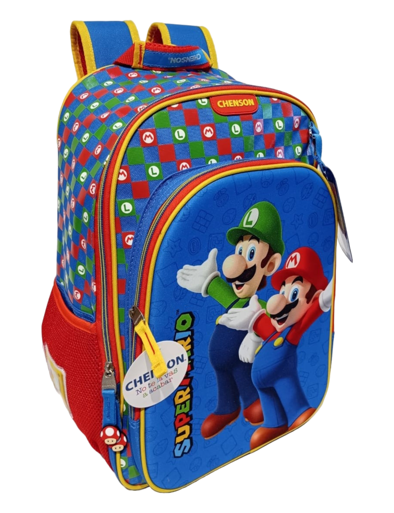 MOCHILA PRIMARIA 3D MOD. MB65967-9 SUPER MARIO BROS ARMIN