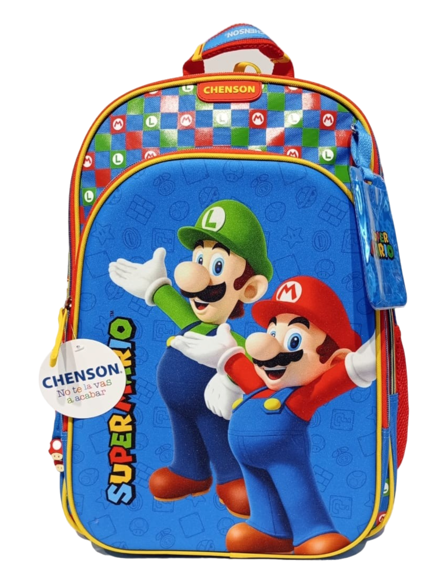 MOCHILA PRIMARIA 3D MOD. MB65967-9 SUPER MARIO BROS ARMIN