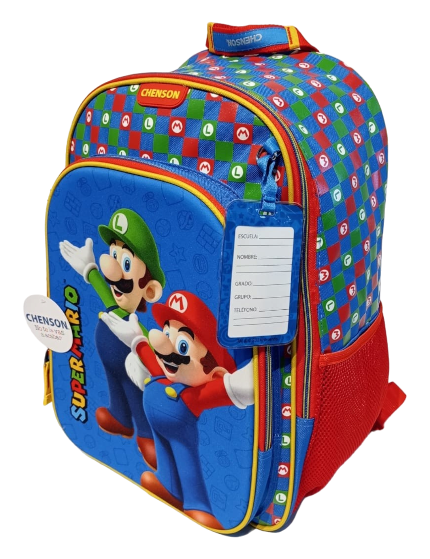 MOCHILA PRIMARIA 3D MOD. MB65967-9 SUPER MARIO BROS ARMIN