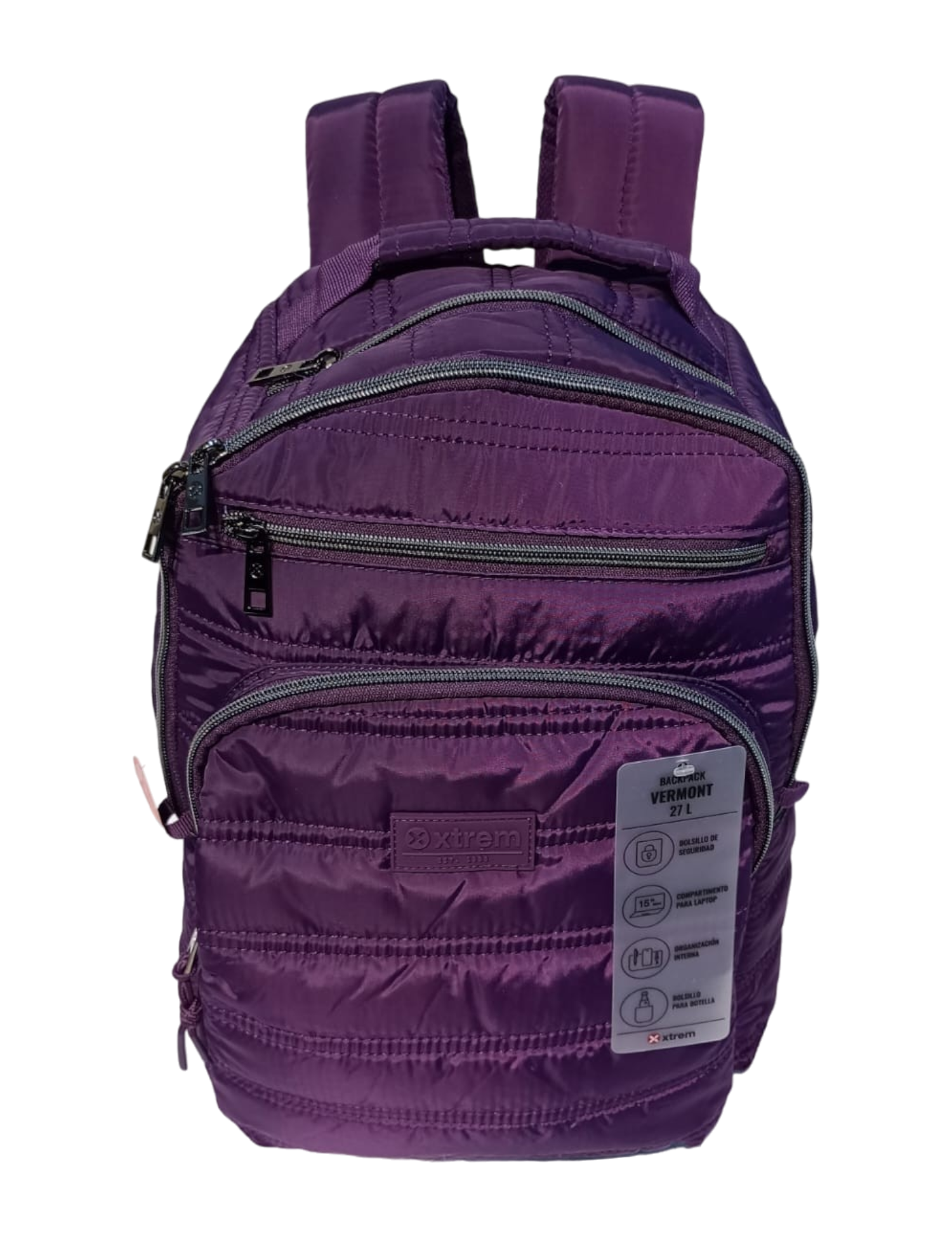 MOCHILA XTREM  MOD. VERMONT 4XT  DEEP PURPLE