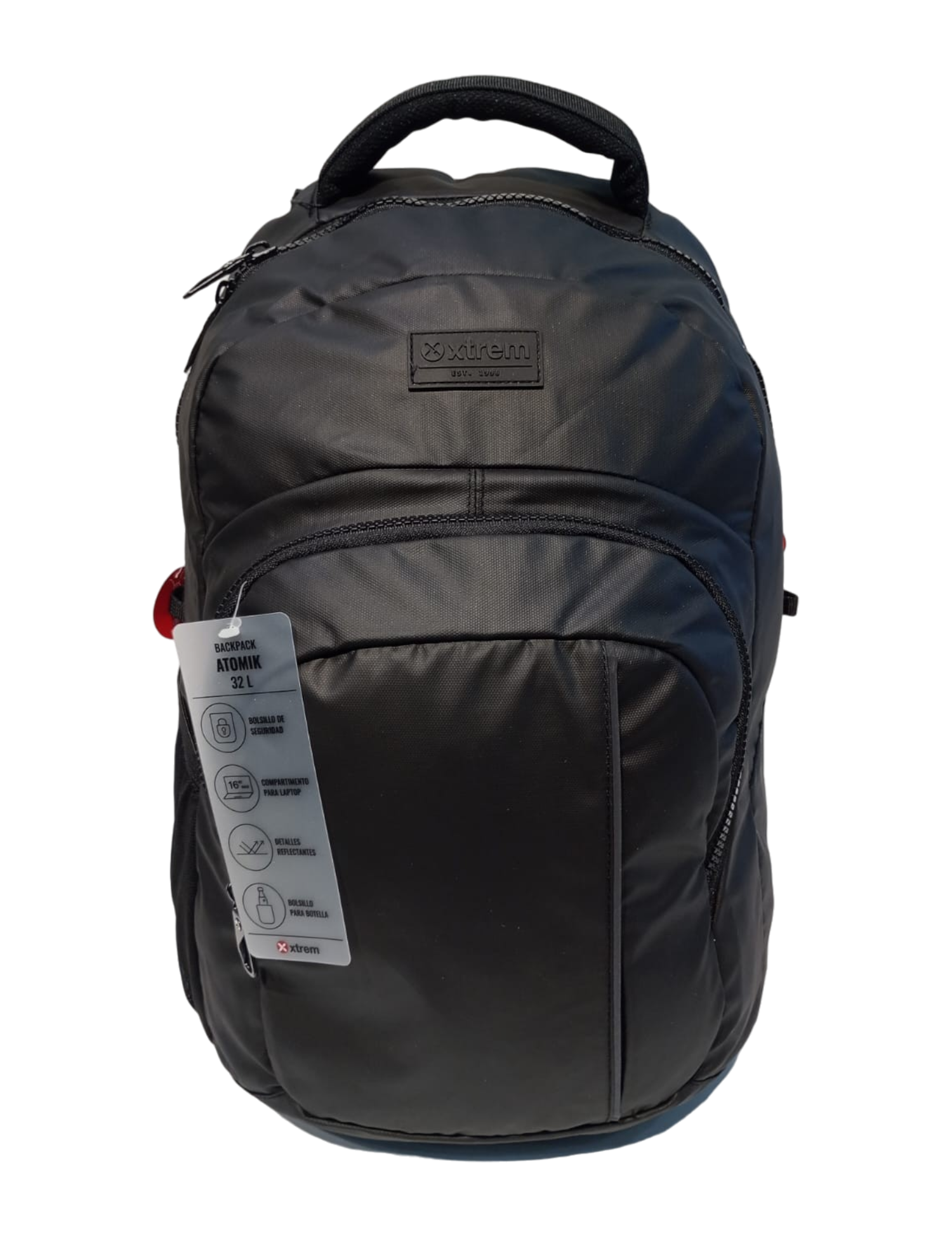 MOCHILA XTREM  MOD. ATOMIK 4XT NEGRO