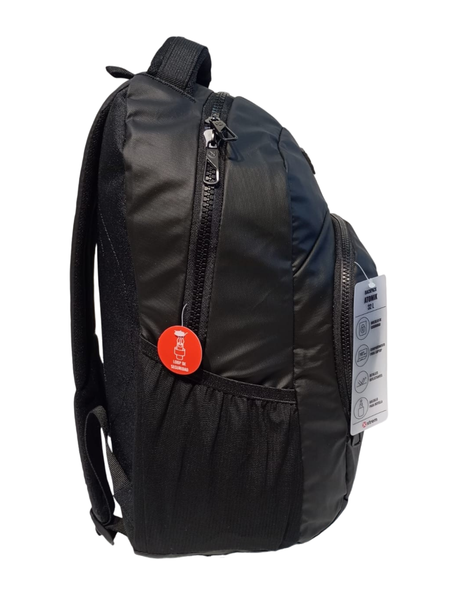 MOCHILA XTREM MOD. ATOMIK 4XT NEGRO