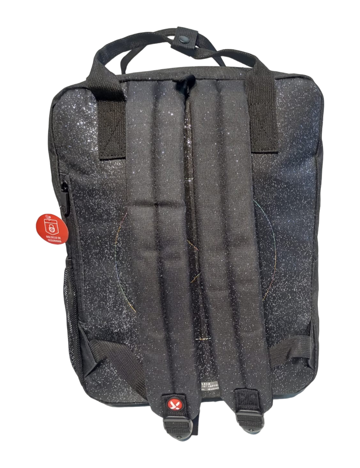 MOCHILA XTREM MOD. LEIA 4XT NEGRO GLITTER