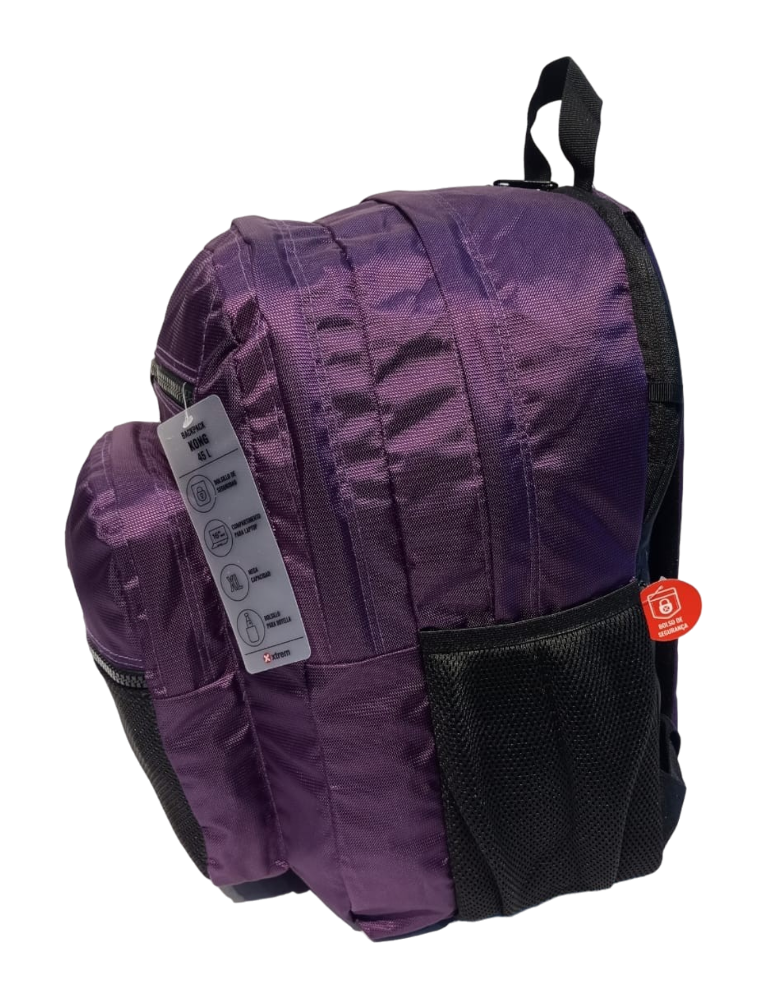 MOCHILA XTREM MOD. KONG 4XT DEEP PURPLE