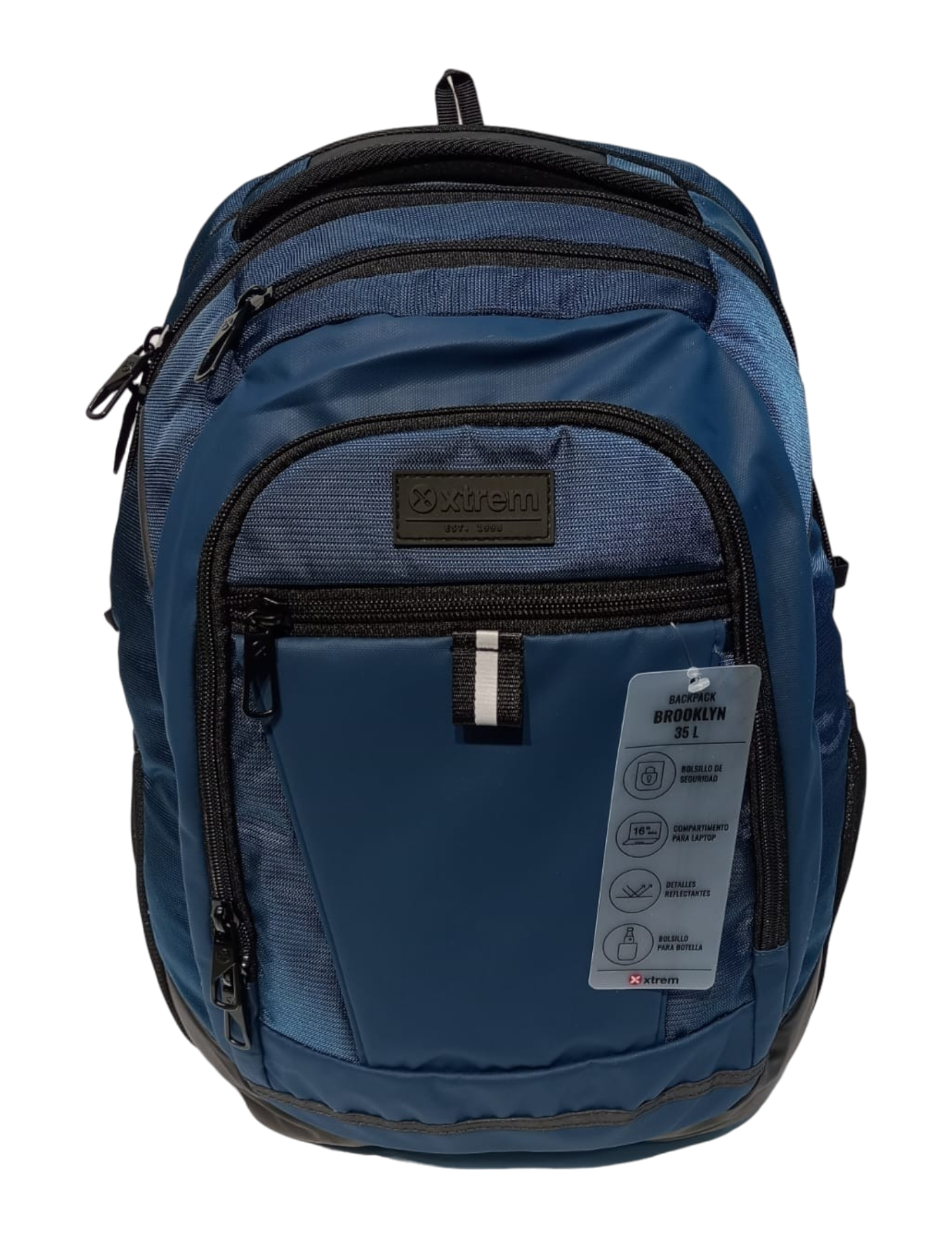 MOCHILA XTREM MOD. BROOKLYN 4XT ETERNITY BLUE