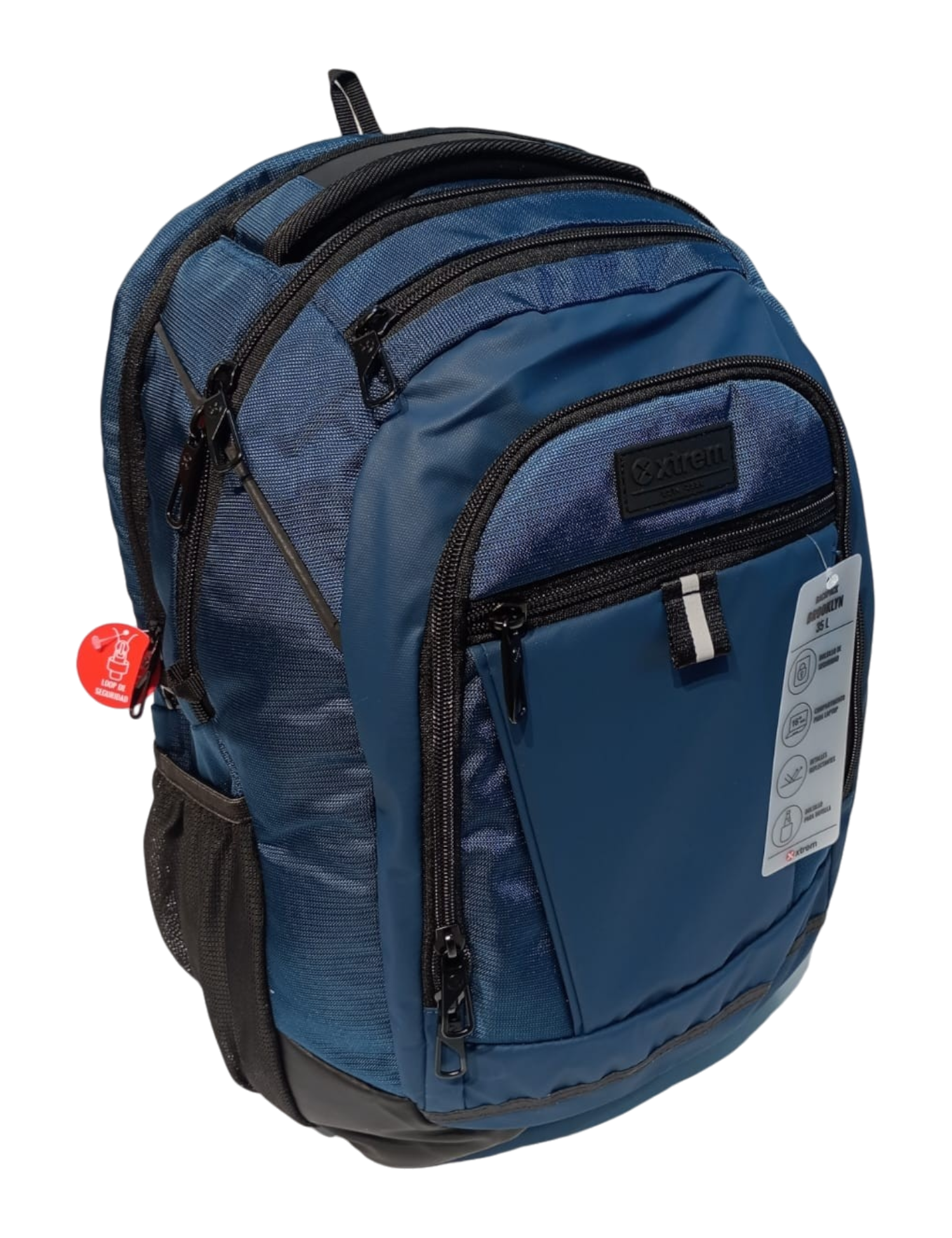 MOCHILA XTREM MOD. BROOKLYN 4XT ETERNITY BLUE