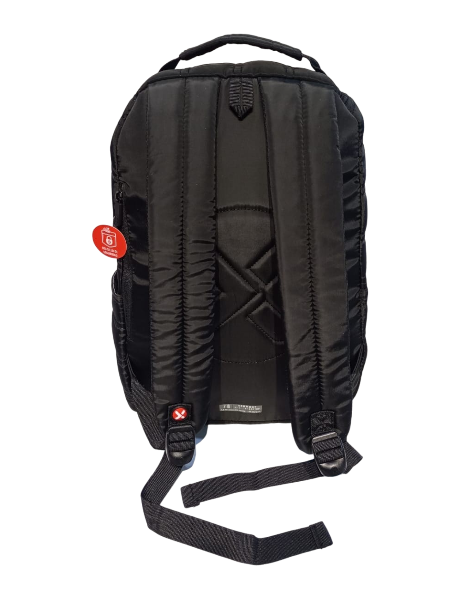 MOCHILAS XTREM MOD. VERMONT NEGRO/ROSA GOLD