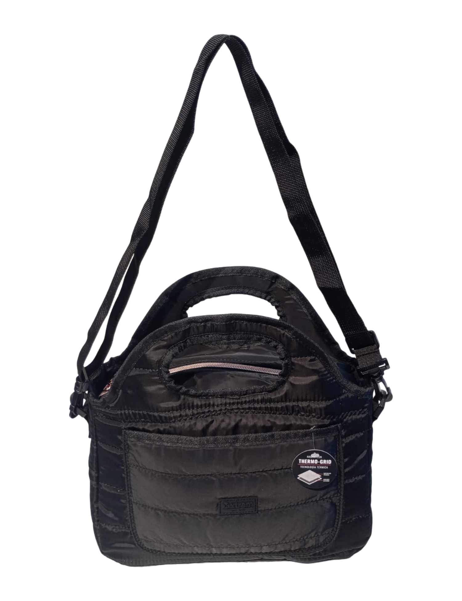 LONCHERA XTREM MOD. BAYSIDE 4XT NEGRO/ROSA GOLD