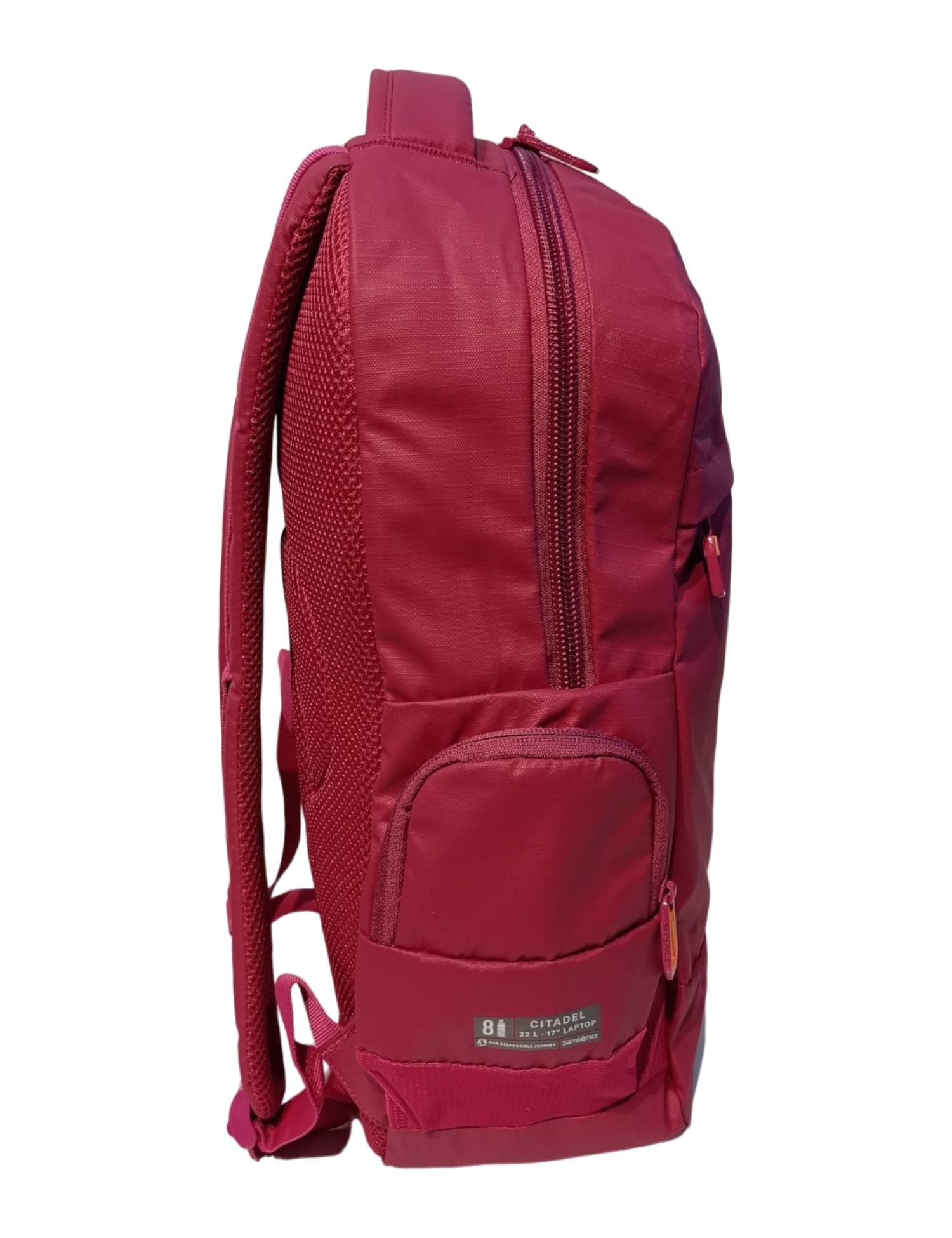 MOCHILA SAMSONITE MOD. IGNITION CITADEL BERRY PINK PORTA LAPTOP