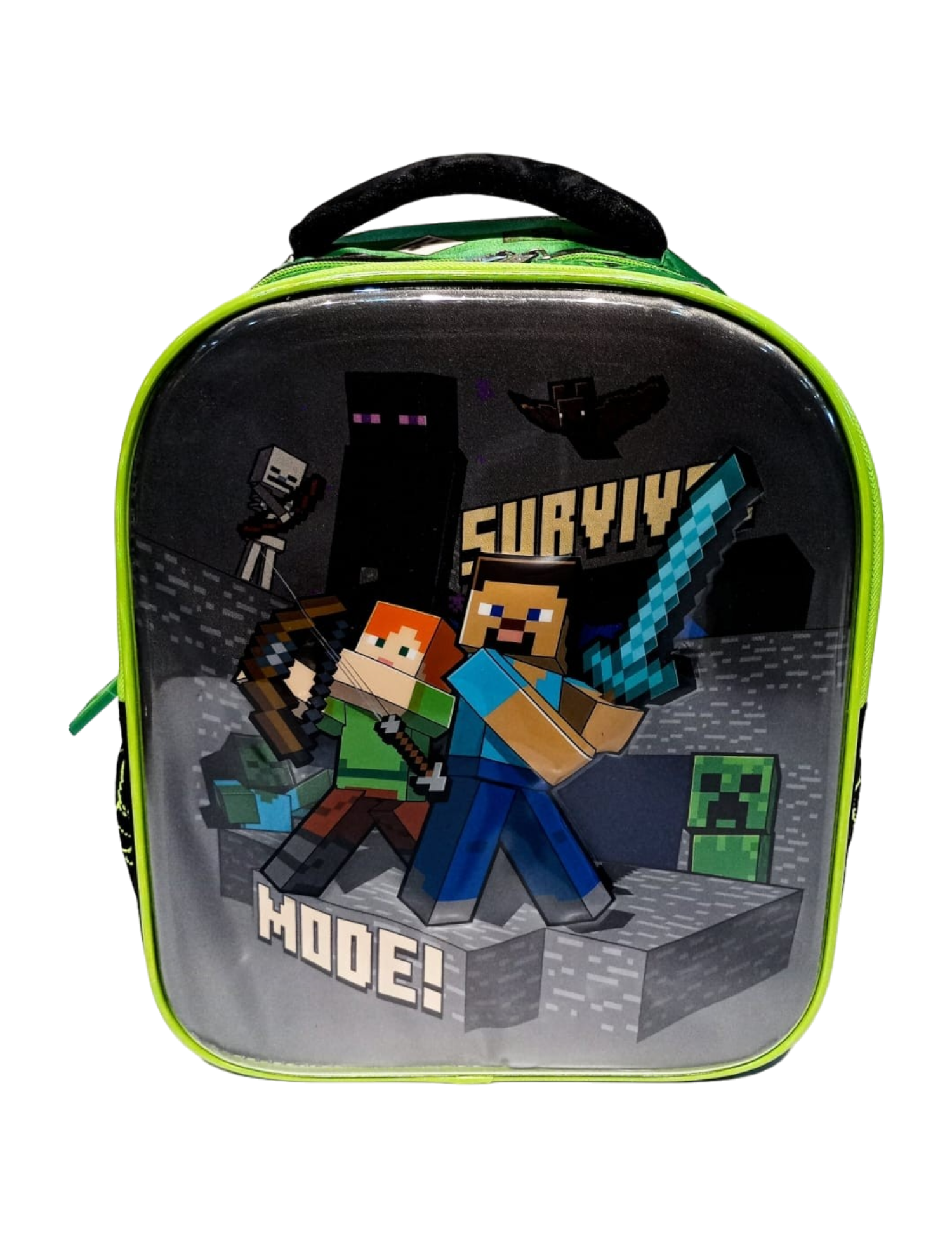 MOCHILA KINDER 3D MOD. 181027 MINECRAFT RUZ