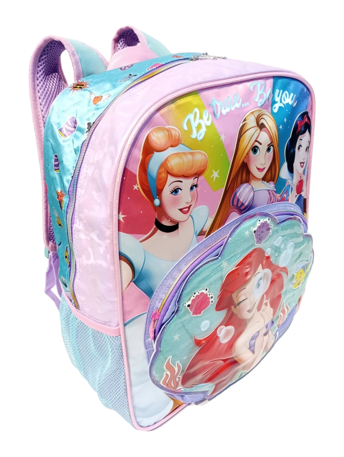 MOCHILA PRIMARIA 3D MOD. 179852 DISNEY PRINCESAS