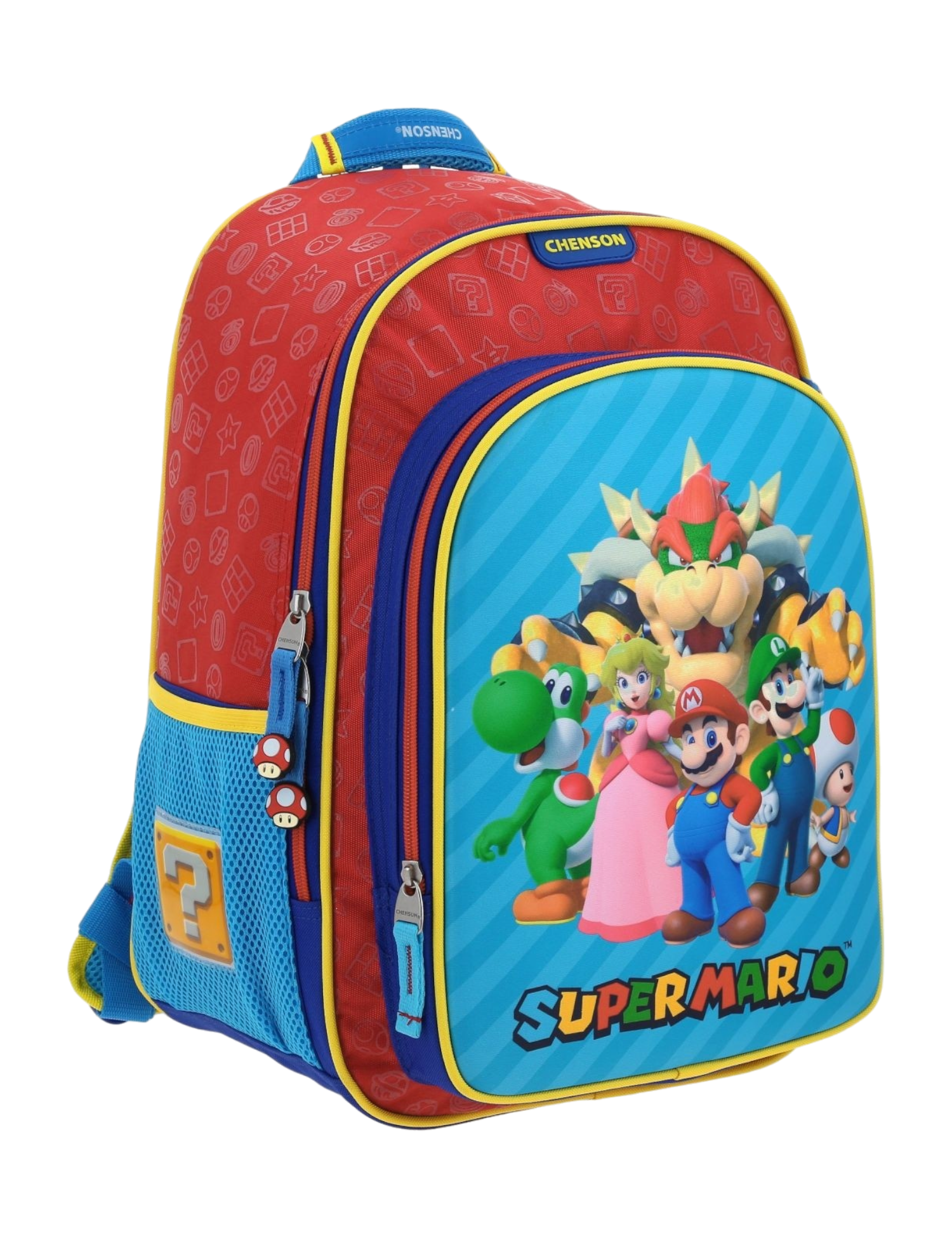 MOCHILA PRIMARIA 3D MOD.MB66368-R SUPER MARIO BROS