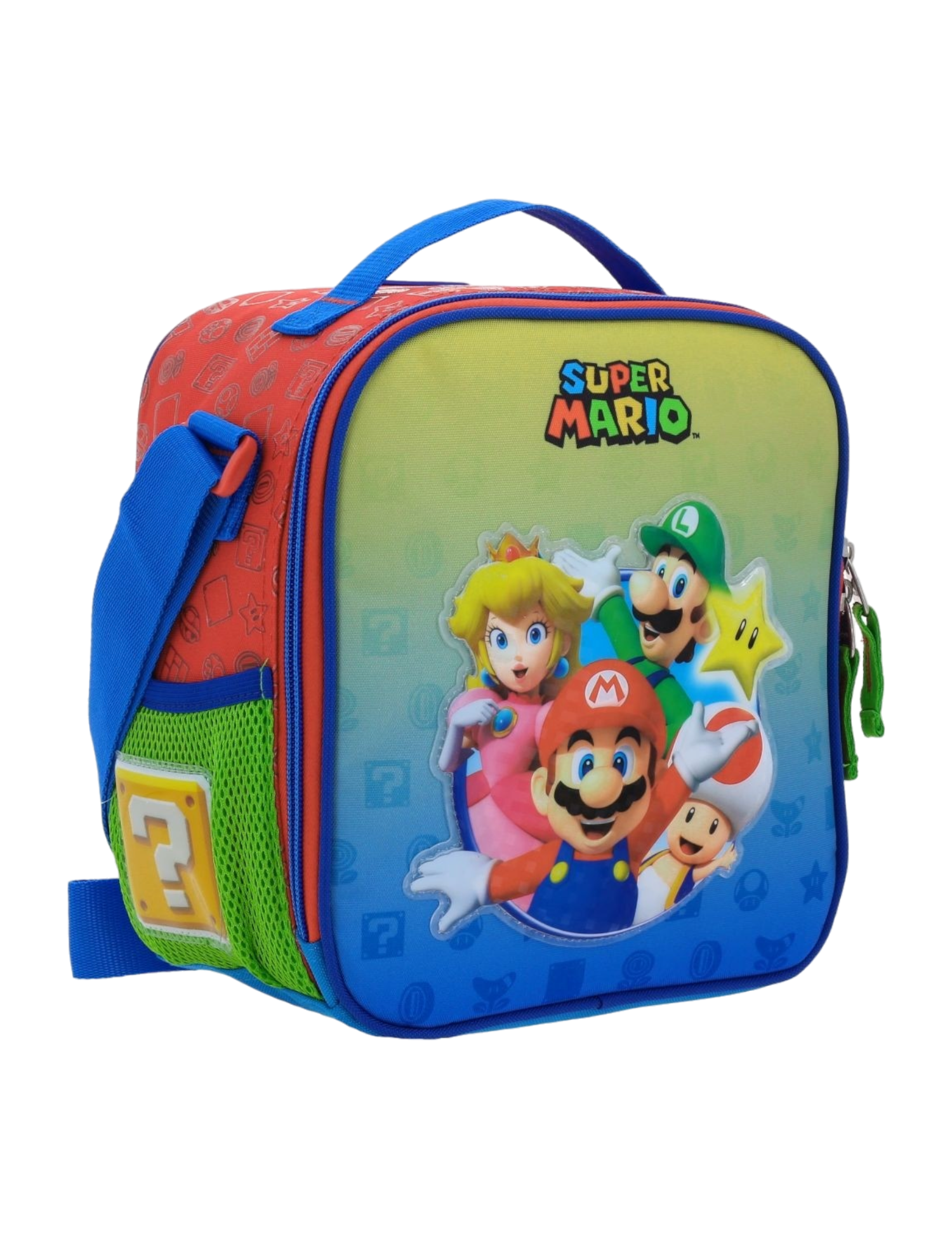 LONCHERA INFANTIL 3D MOD.MB66455-R SUPER MARIO BROS