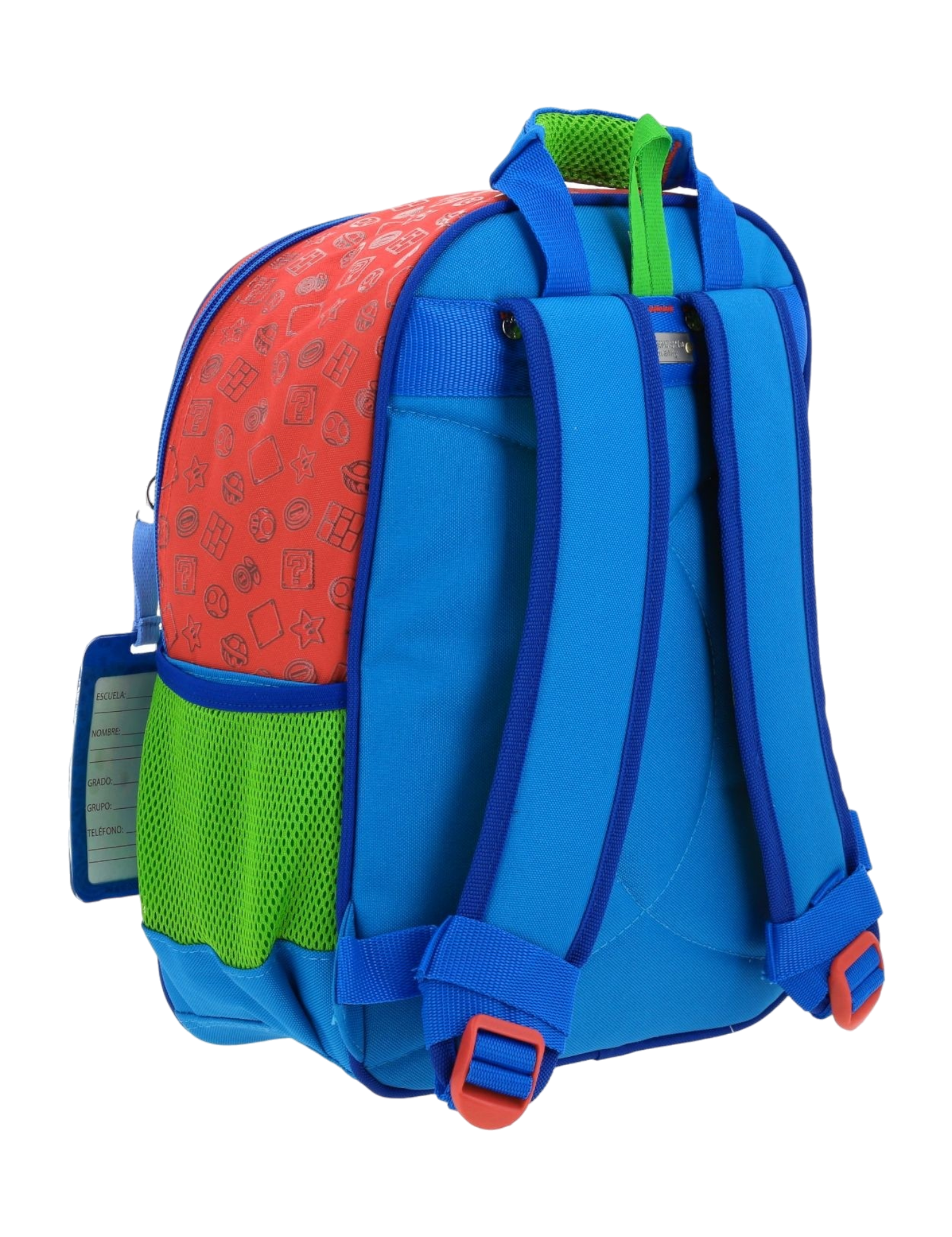 MOCHILA KINDER MOD.MB66458-R SUPER MARIO BROS