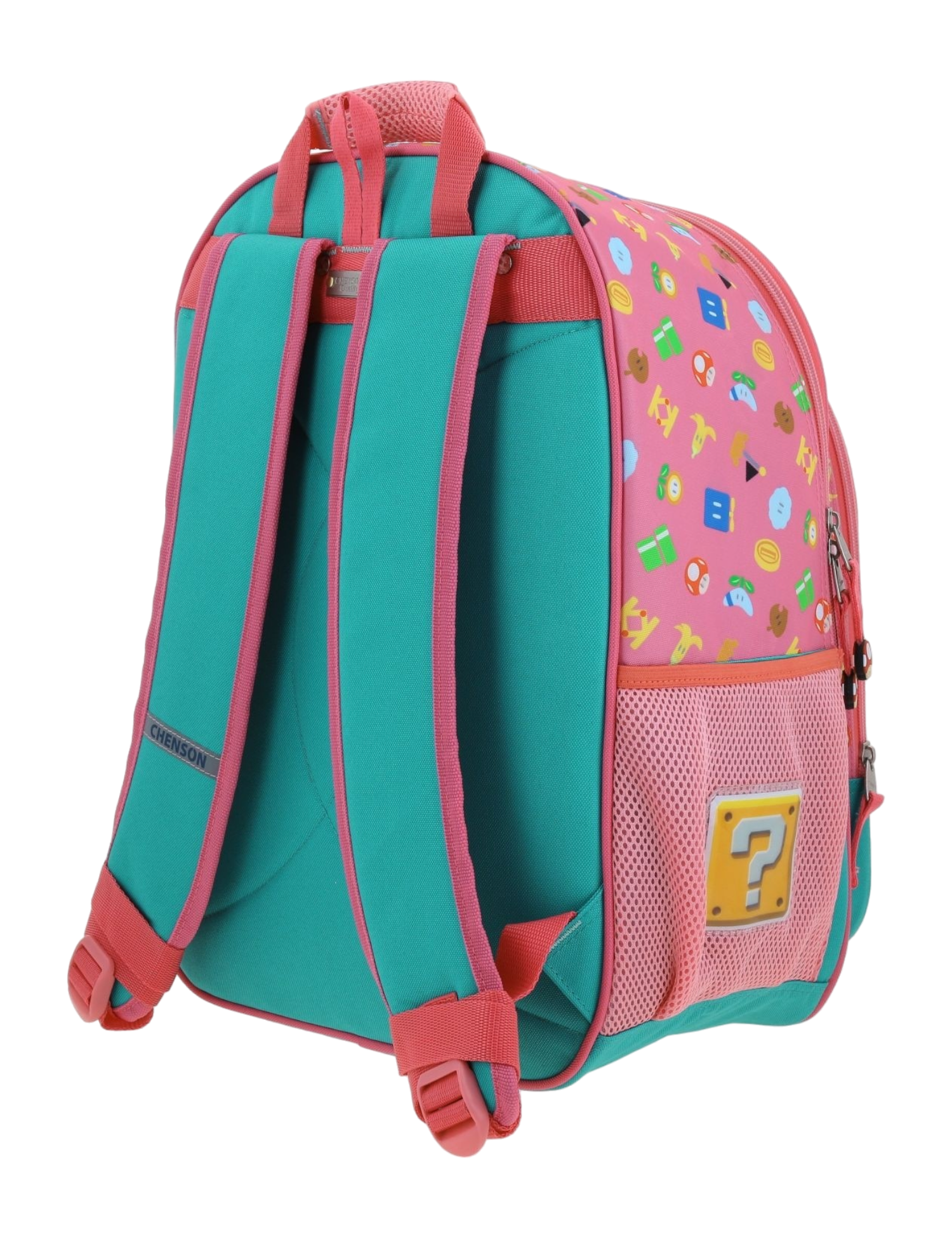MOCHILA PRIMARIA 3D MOD.MB66348-P SUPER MARIO BROS PEACH