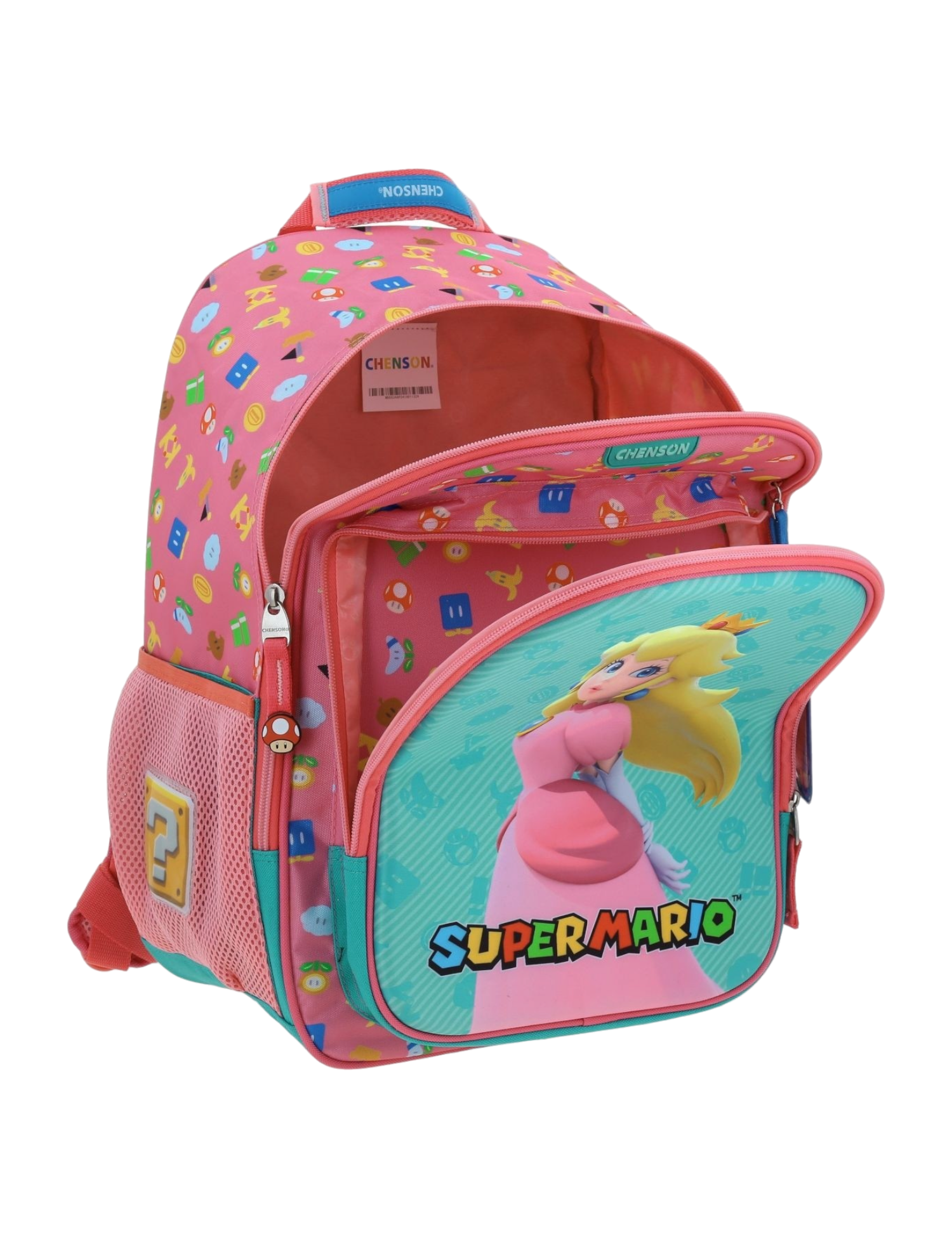 MOCHILA PRIMARIA 3D MOD.MB66348-P SUPER MARIO BROS PEACH