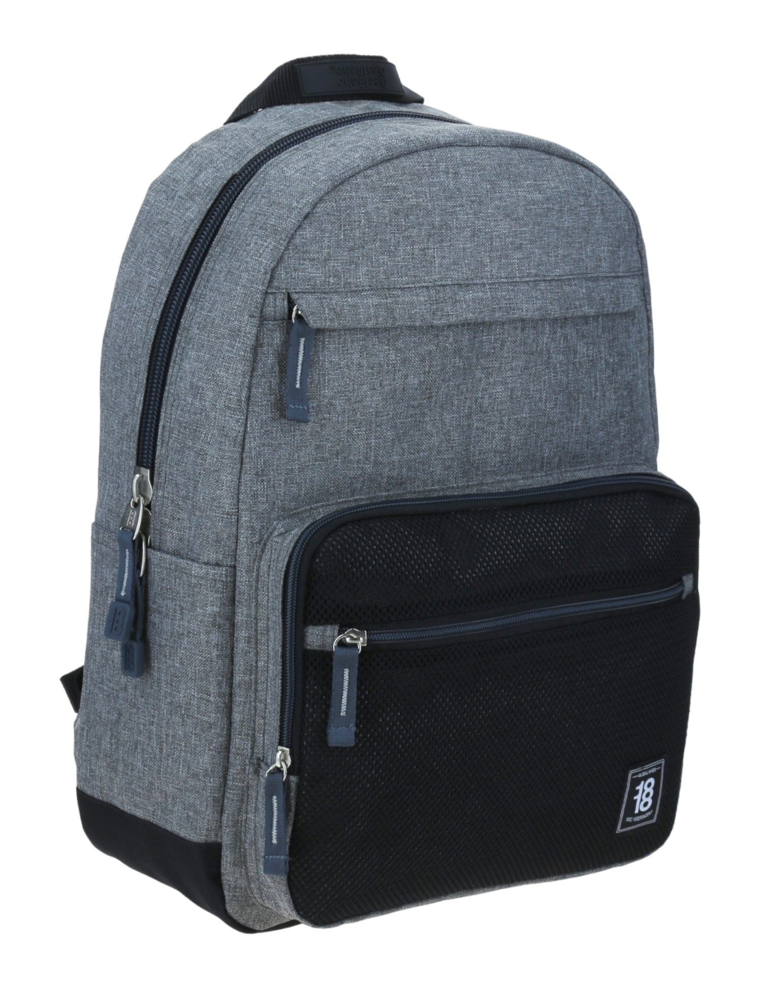 MOCHILA 1818 MOD.1865 731-2 GRIS PORTA LAPTOP