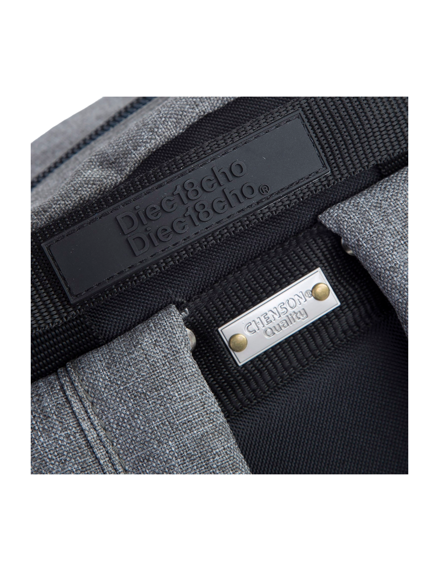 MOCHILA 1818 MOD.1865 731-2 GRIS PORTA LAPTOP