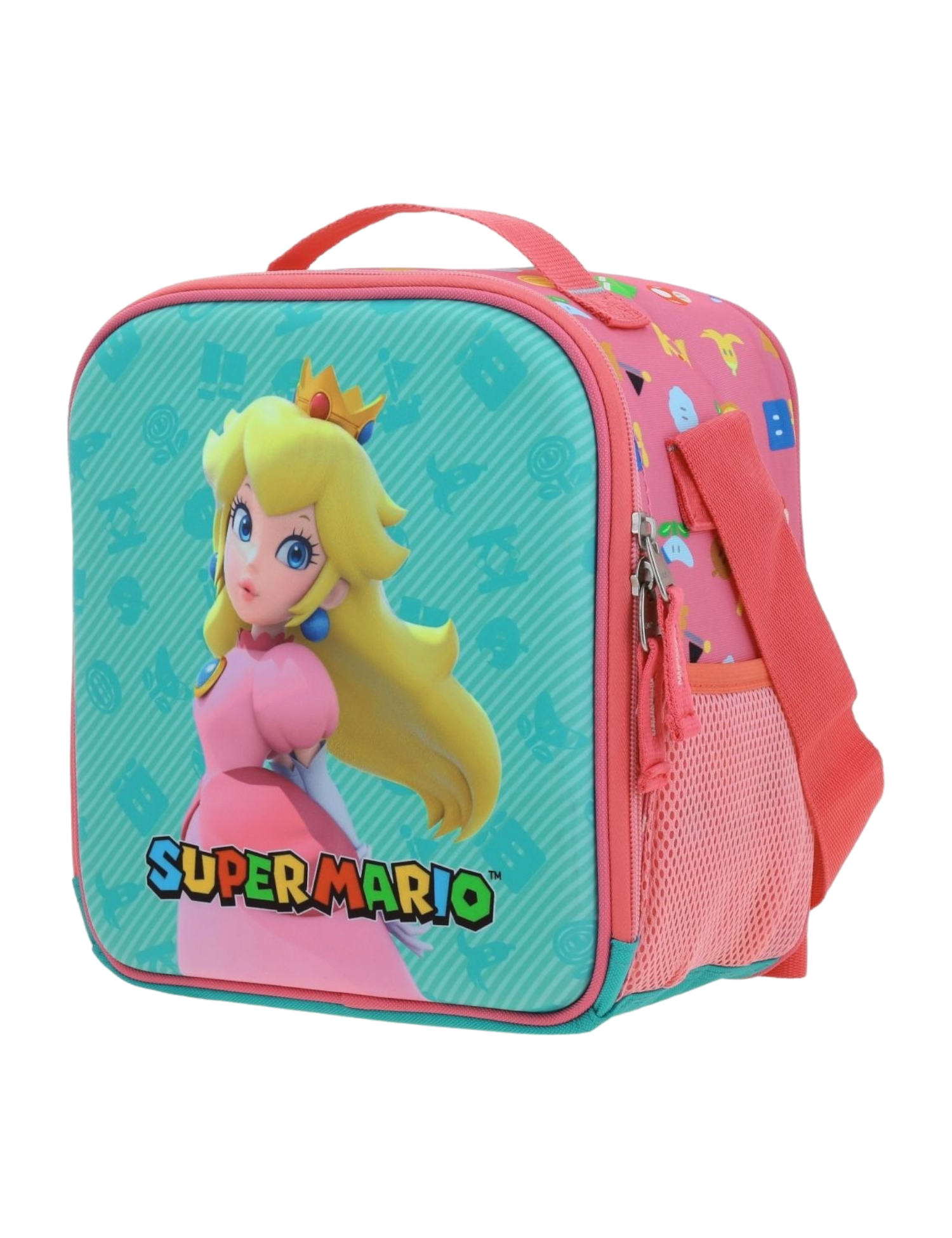 LONCHERA INFANTIL 3D MOD.MB66350-P SUPER MARIO BROS PEACH