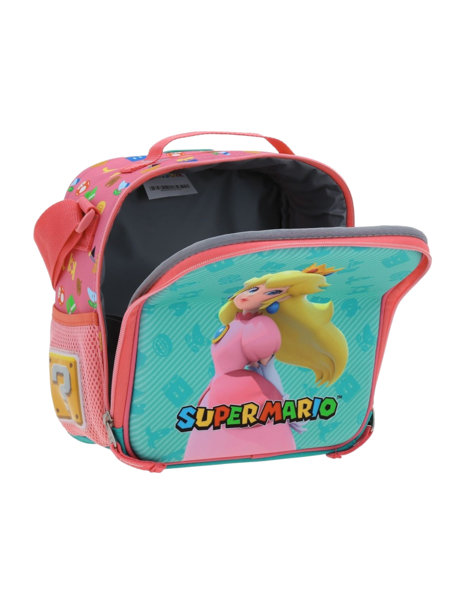 LONCHERA INFANTIL 3D MOD.MB66350-P SUPER MARIO BROS PEACH
