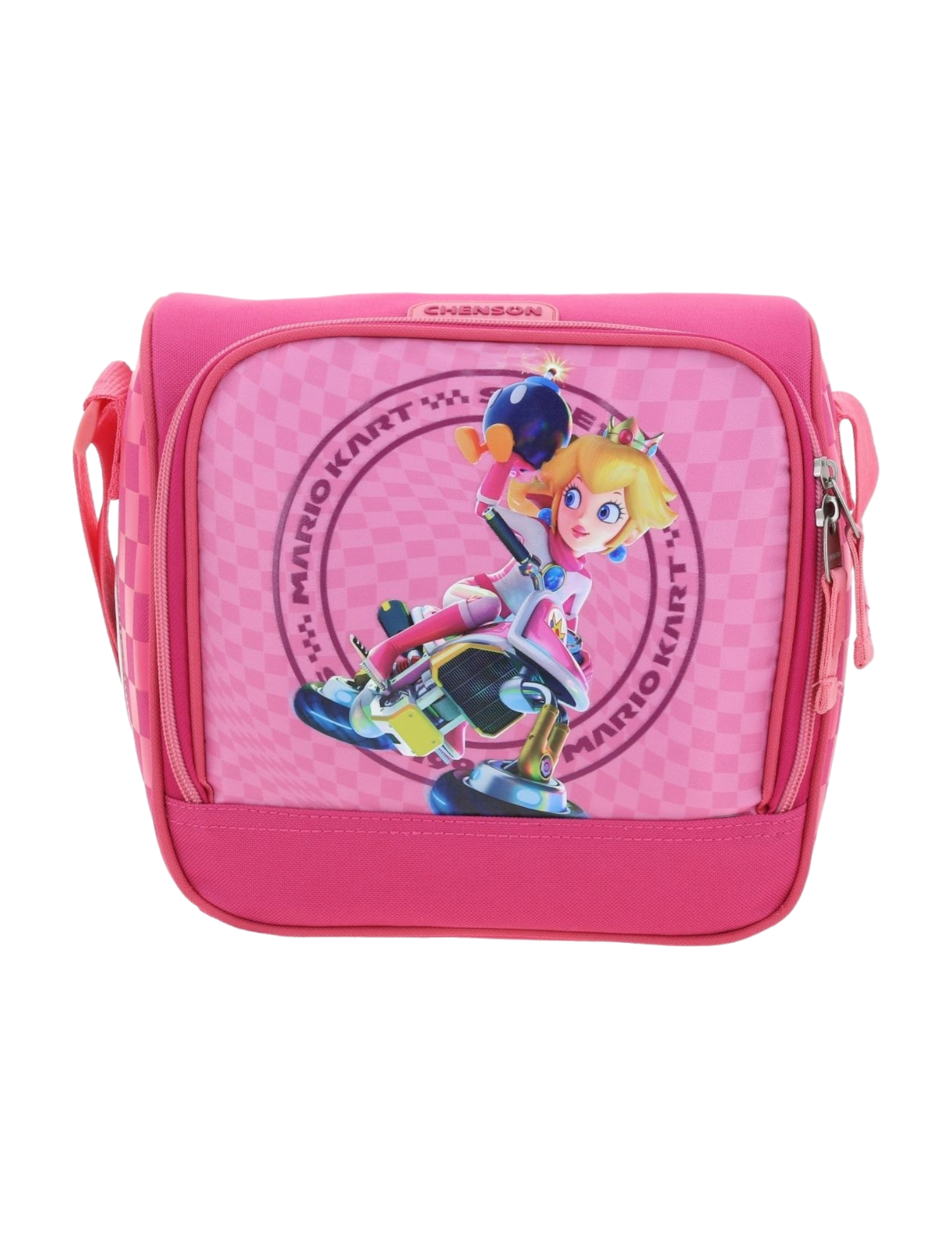 LONCHERA INFANTIL MOD.MB66253-F MARIO KART-PEACH ROSA
