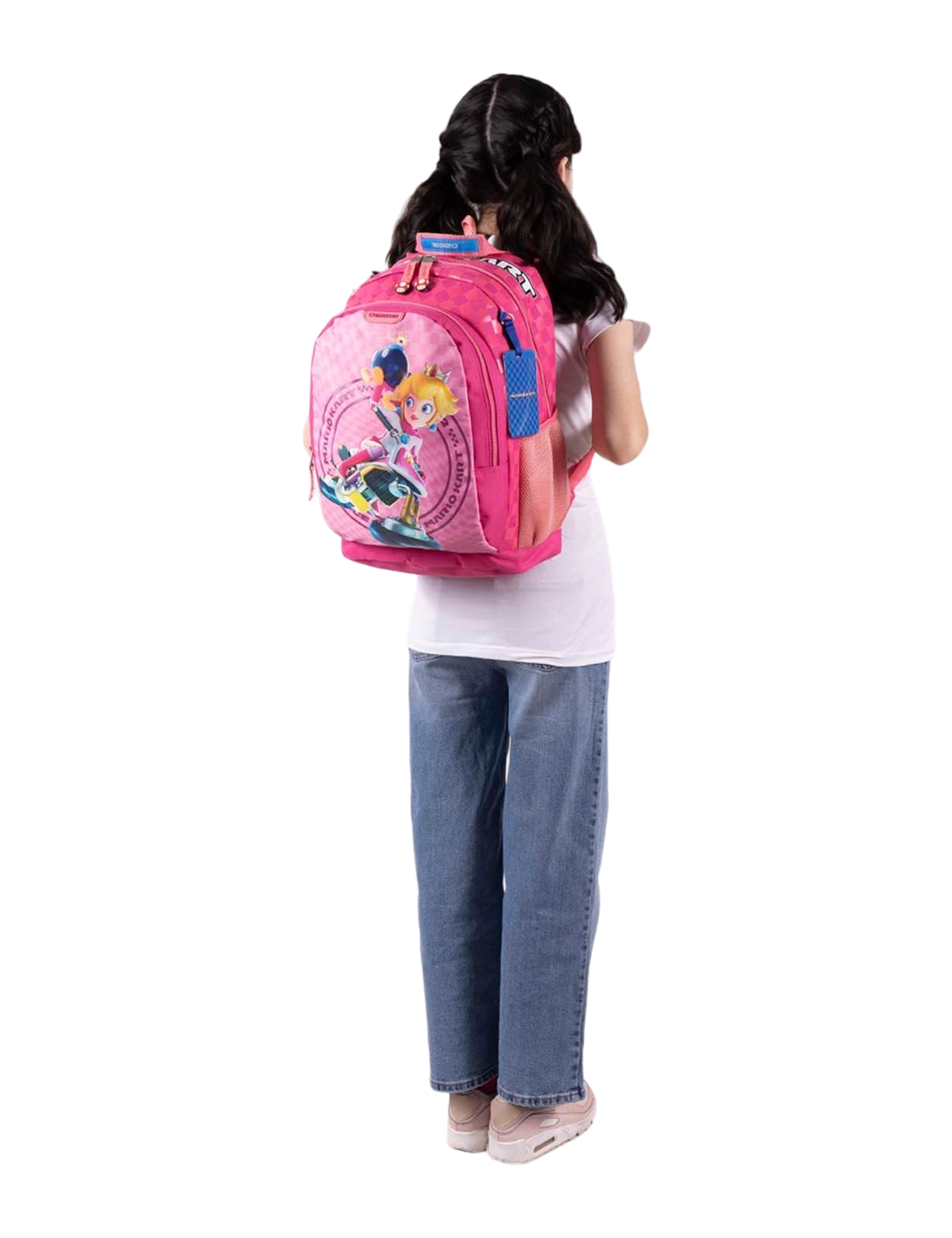 MOCHILA PRIMARIA MOD.MB66251-F MARIO KART-PEACH