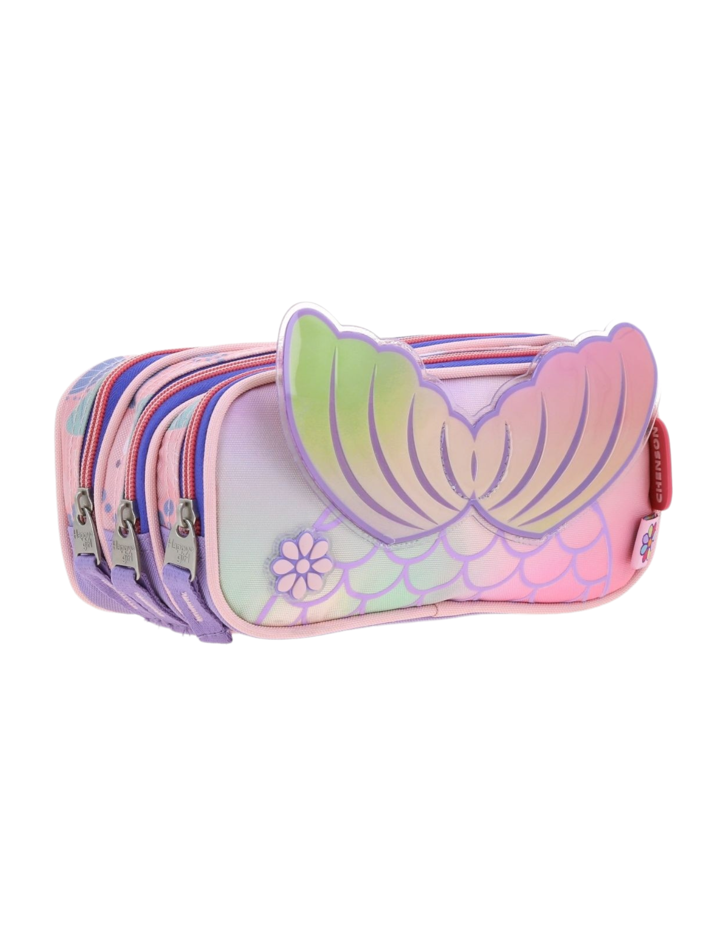 LAPICERA CHENSON TRIPLE MOD. HG66382-I HAPPY GIRL IRIDISCENTE