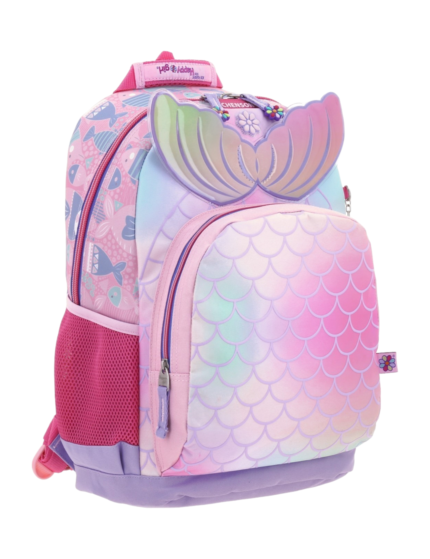 MOCHILA PRIMARIA MOD. HG66380-I HAPPY GIRL ROSA