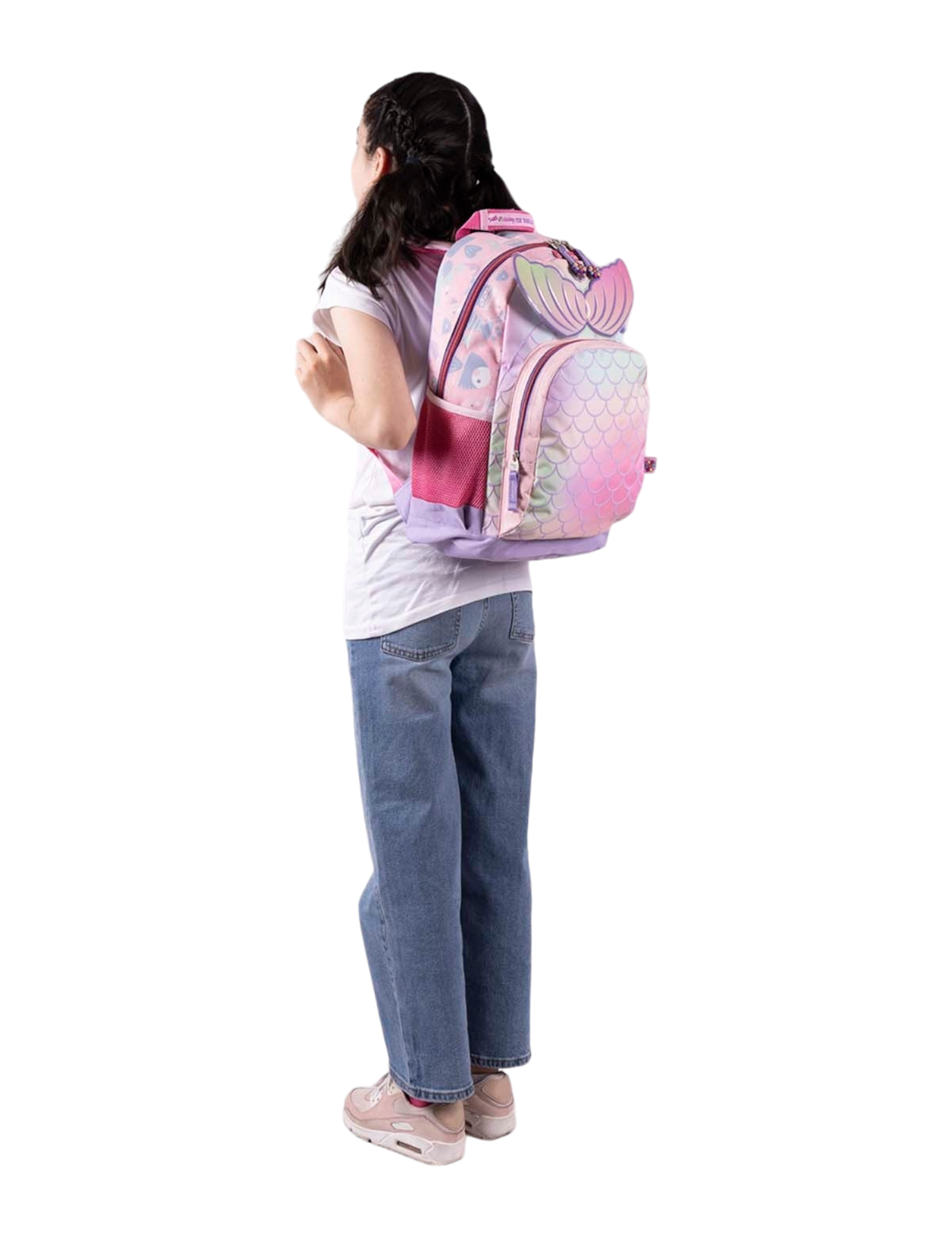 MOCHILA PRIMARIA MOD. HG66380-I HAPPY GIRL ROSA