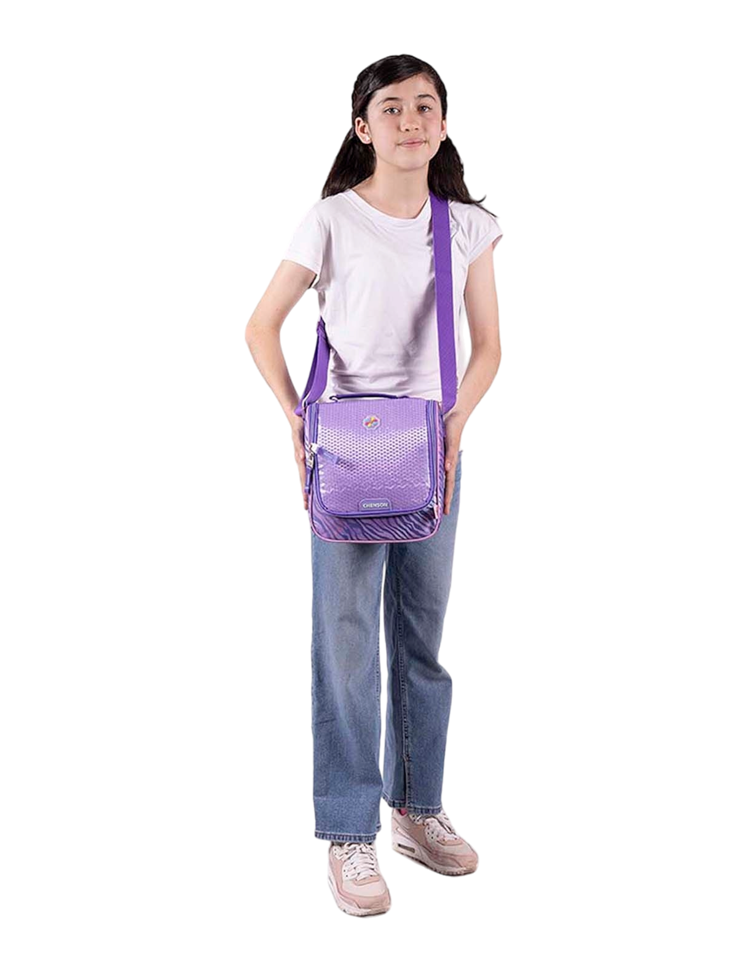 LONCHERA JUVENIL MOD.HG66463-U MORADO HAPPY GIRL