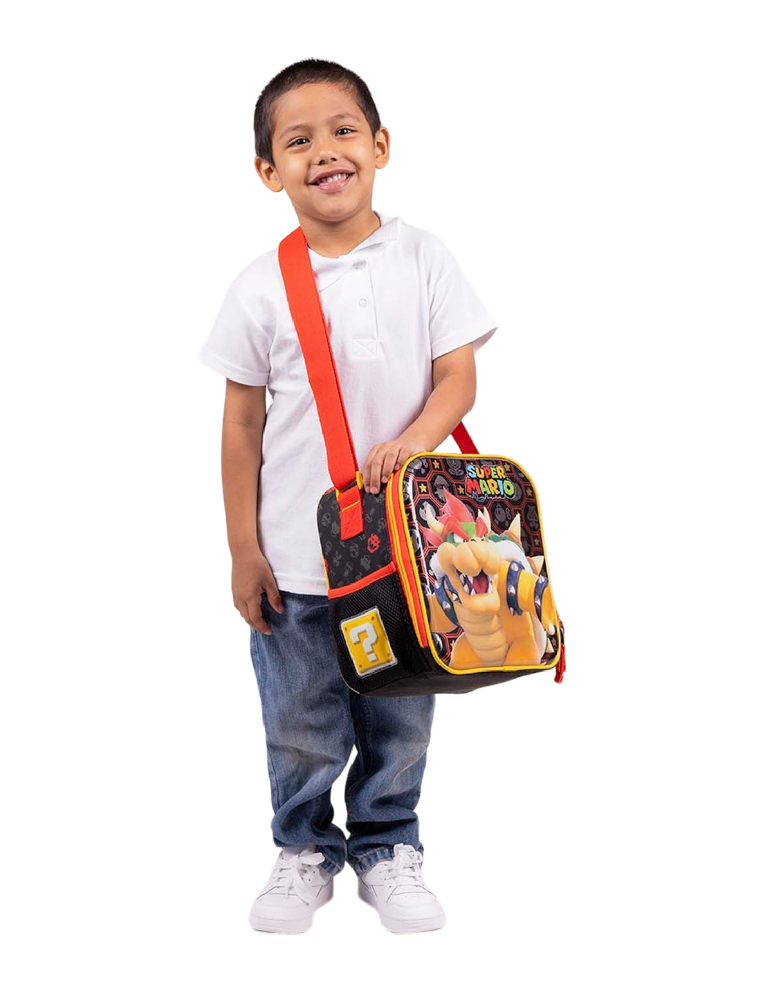 LONCHERA INFANTIL 3D MOD. MB66319-3 SUPER MARIO BROS