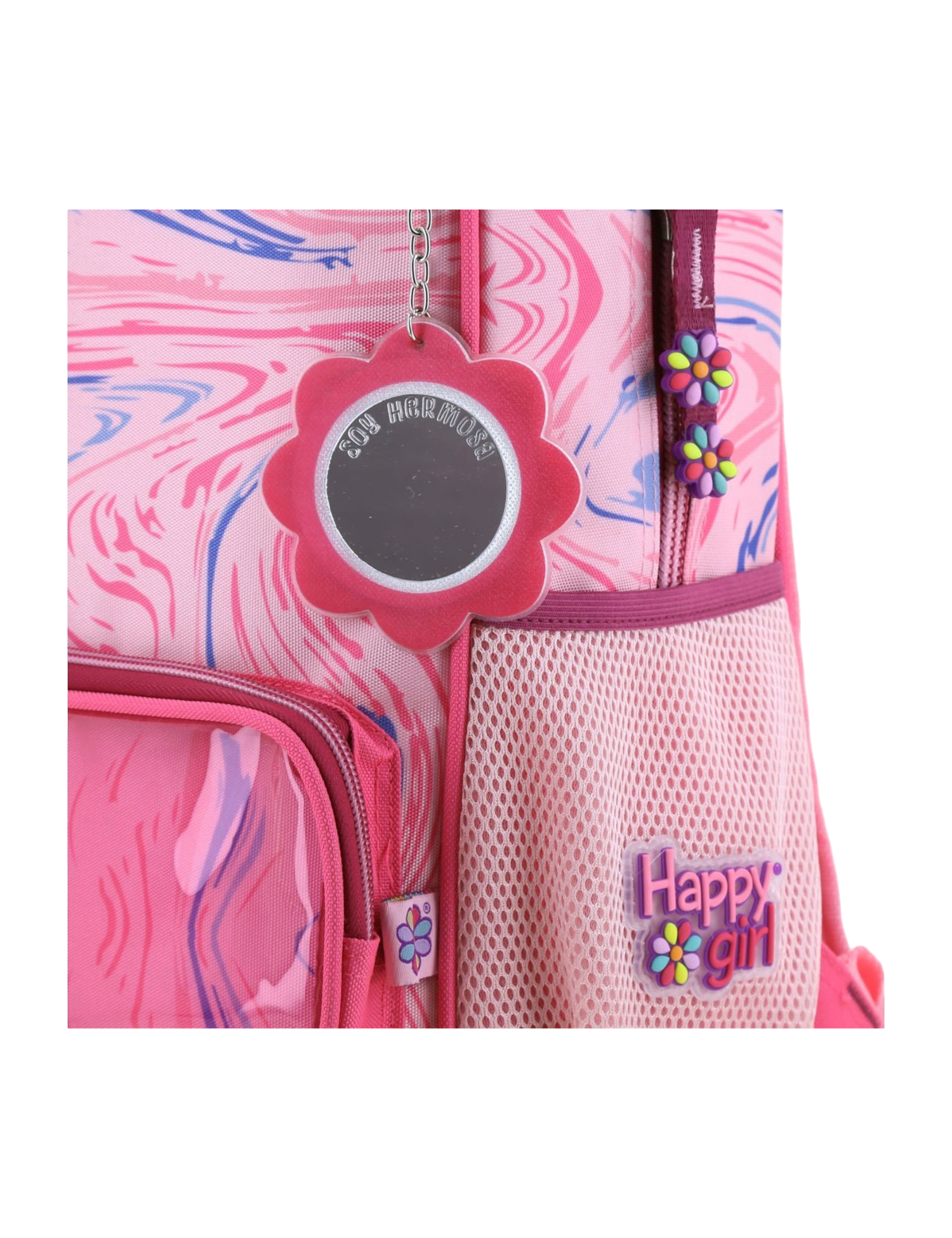 MOCHILA CHENSON MOD.HG66268-P HAPPY GIRL ROSA