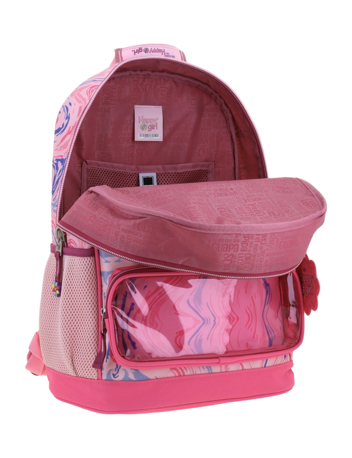 MOCHILA CHENSON MOD.HG66268-P HAPPY GIRL ROSA