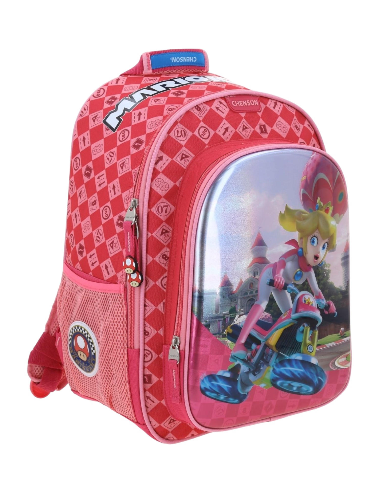 MOCHILA PRIMARIA 8D MOD.MB66275-P MARIO BROS PEACH