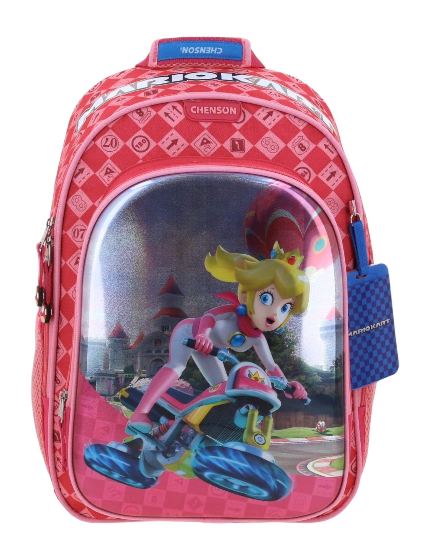 MOCHILA PRIMARIA 8D MOD.MB66275-P MARIO BROS PEACH