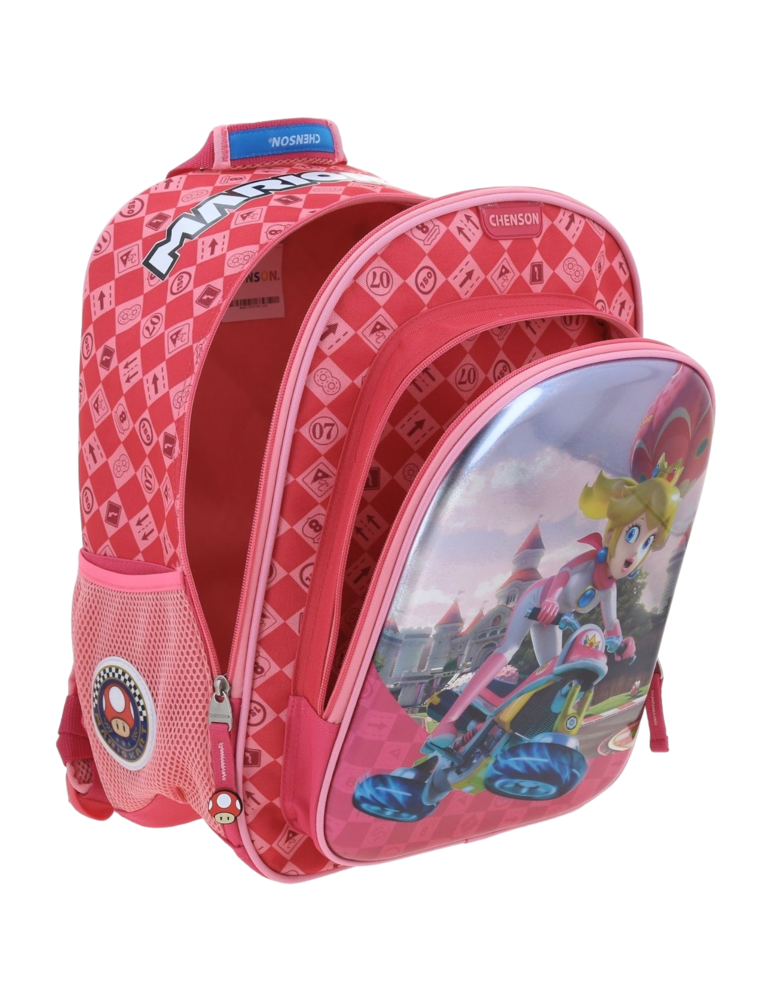 MOCHILA PRIMARIA 8D MOD.MB66275-P MARIO BROS PEACH